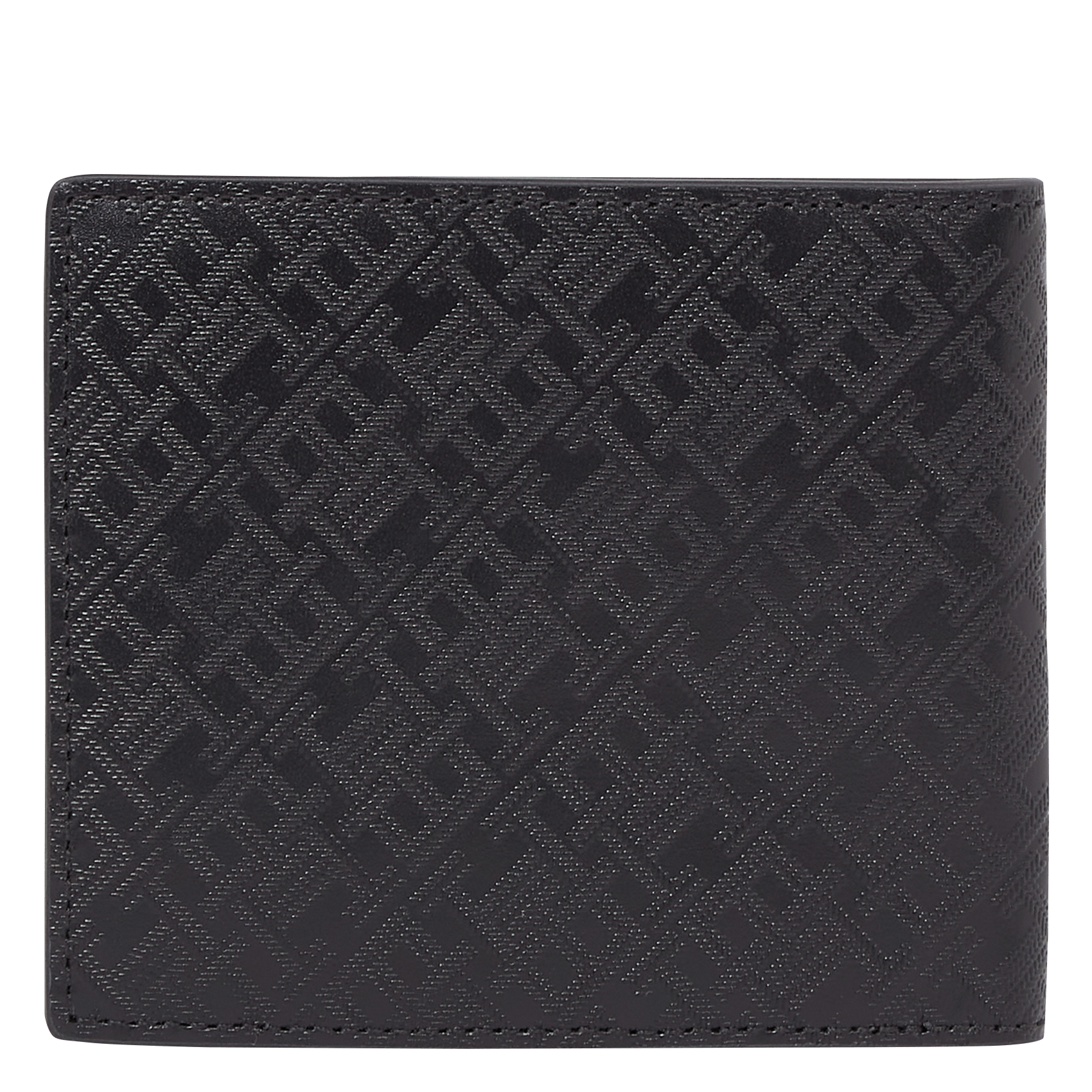 Kleine, leren portemonnee TOMMY HILFIGER Zwart