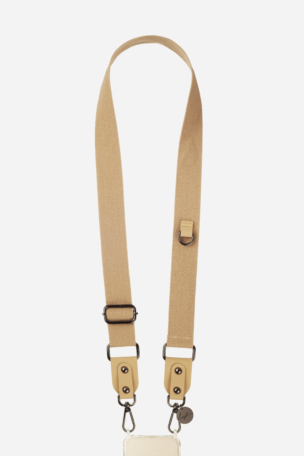 Cotton phone cord LA COQUE FRANCAISE Beige