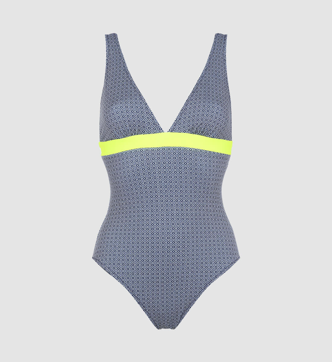 One-piece swimsuit - sunny azulejos GILI'S Blue