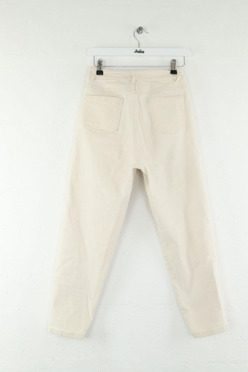Cotton straight jeans ACNE STUDIOS - Seconde Main White