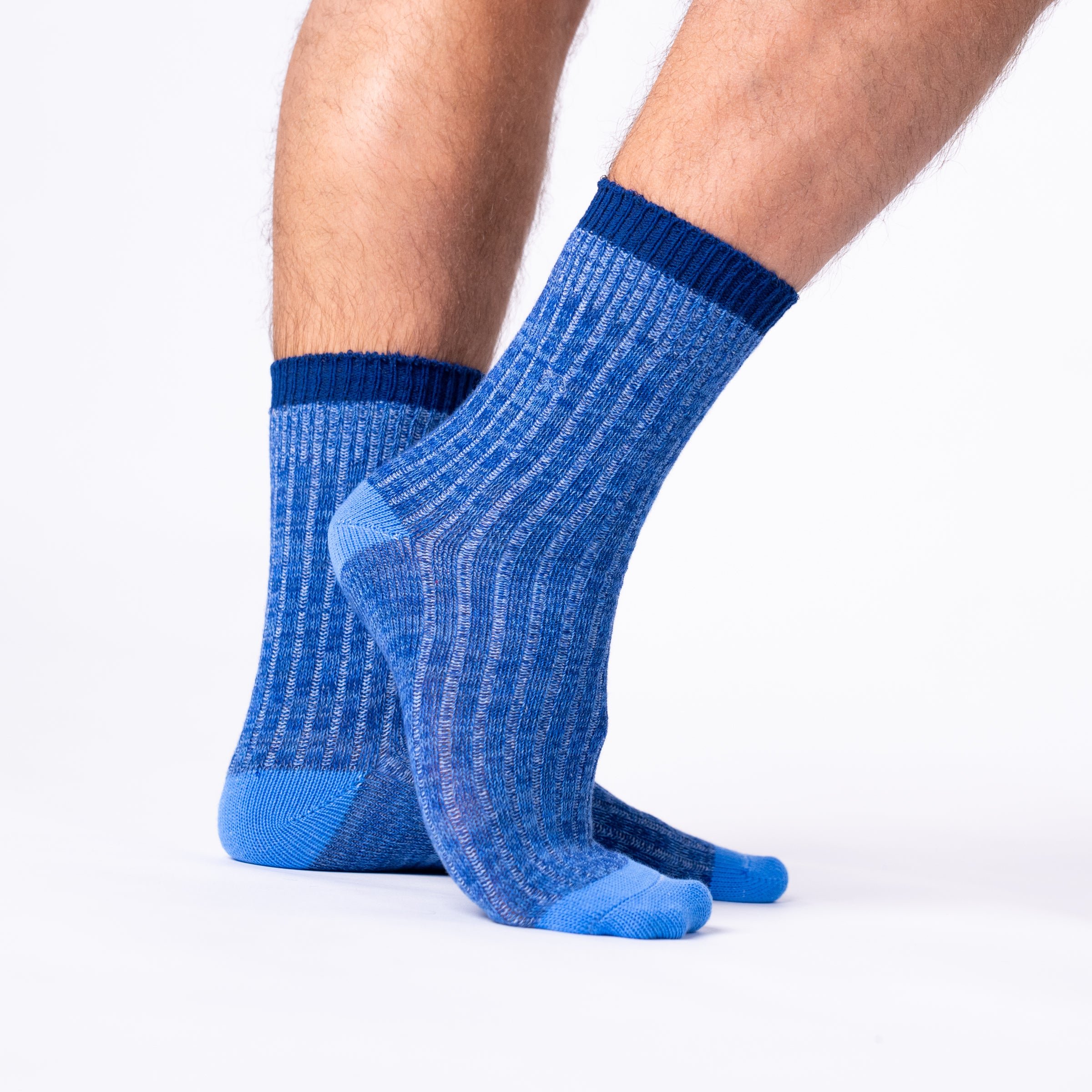 Thick cotton club socks BILLYBELT Blue