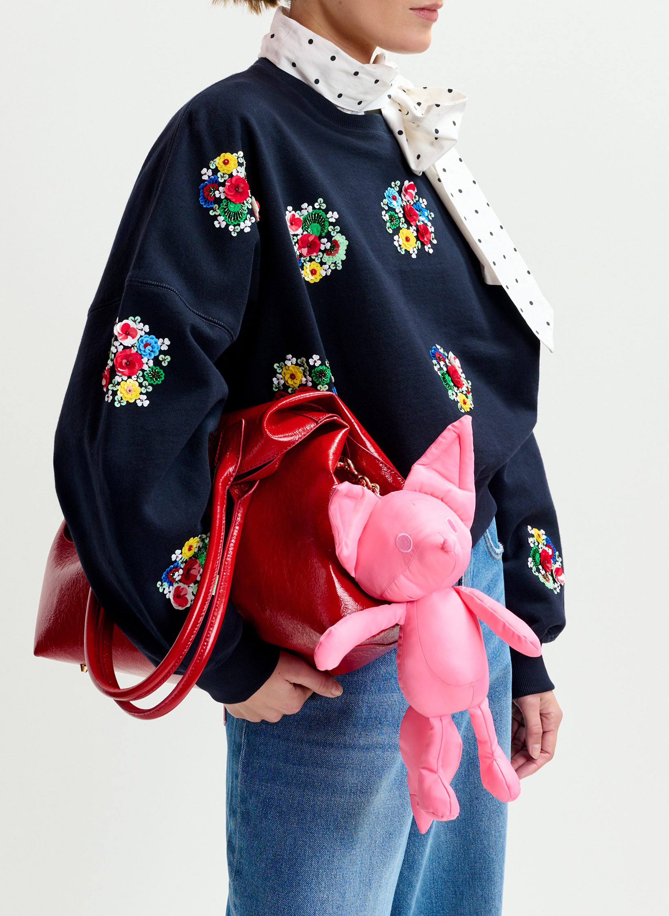 Sweat col rond en coton ESSENTIEL ANTWERP Bleu