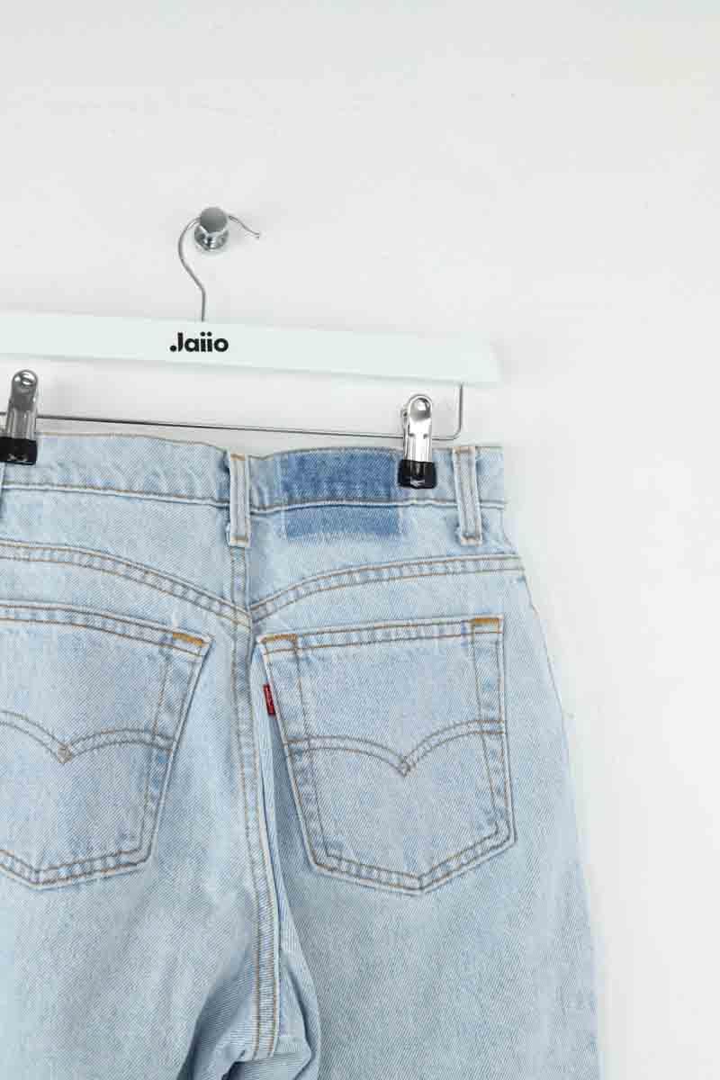 Cotton skinny jeans LEVI'S - Seconde main Blue