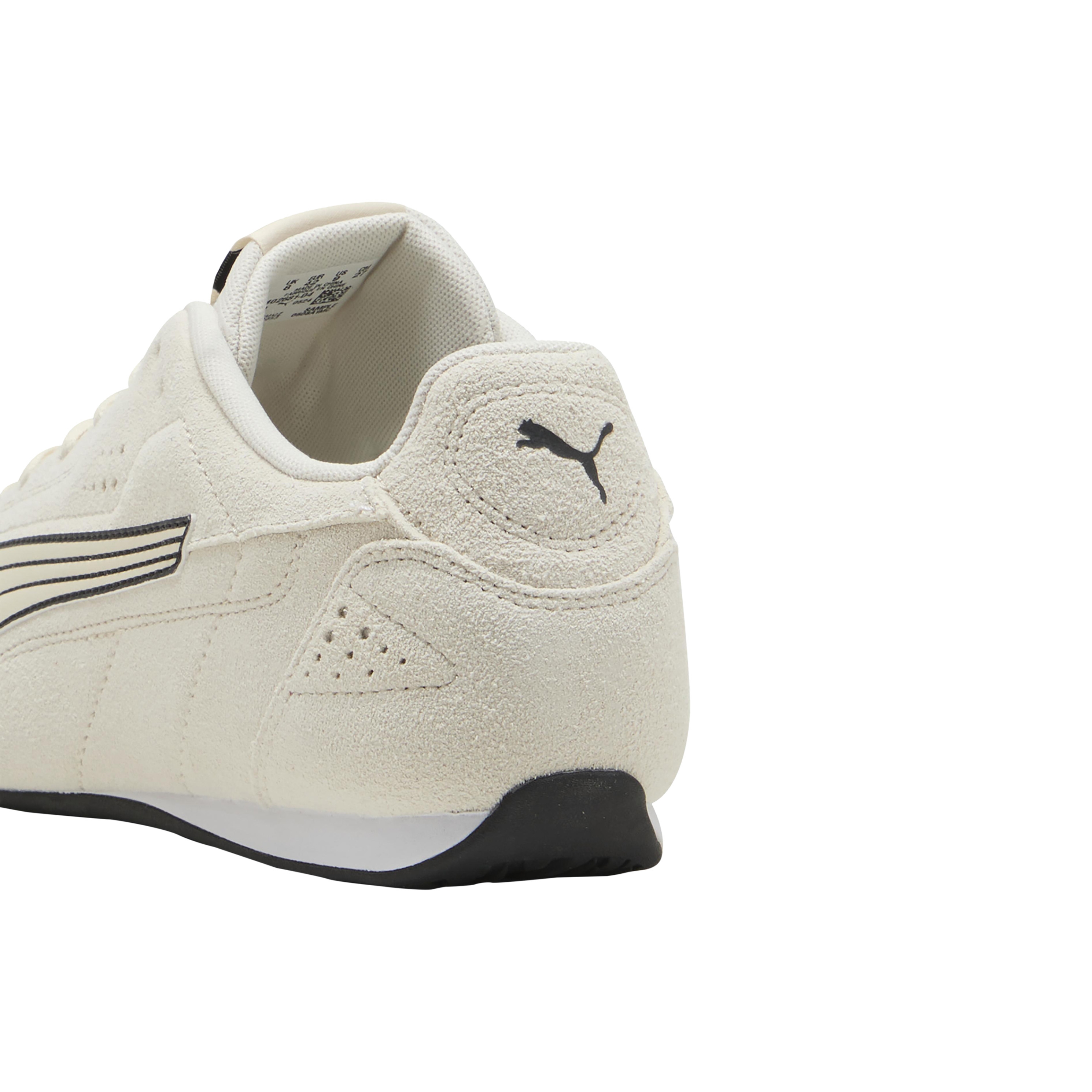 Leather basketball sneakers. PUMA Beige