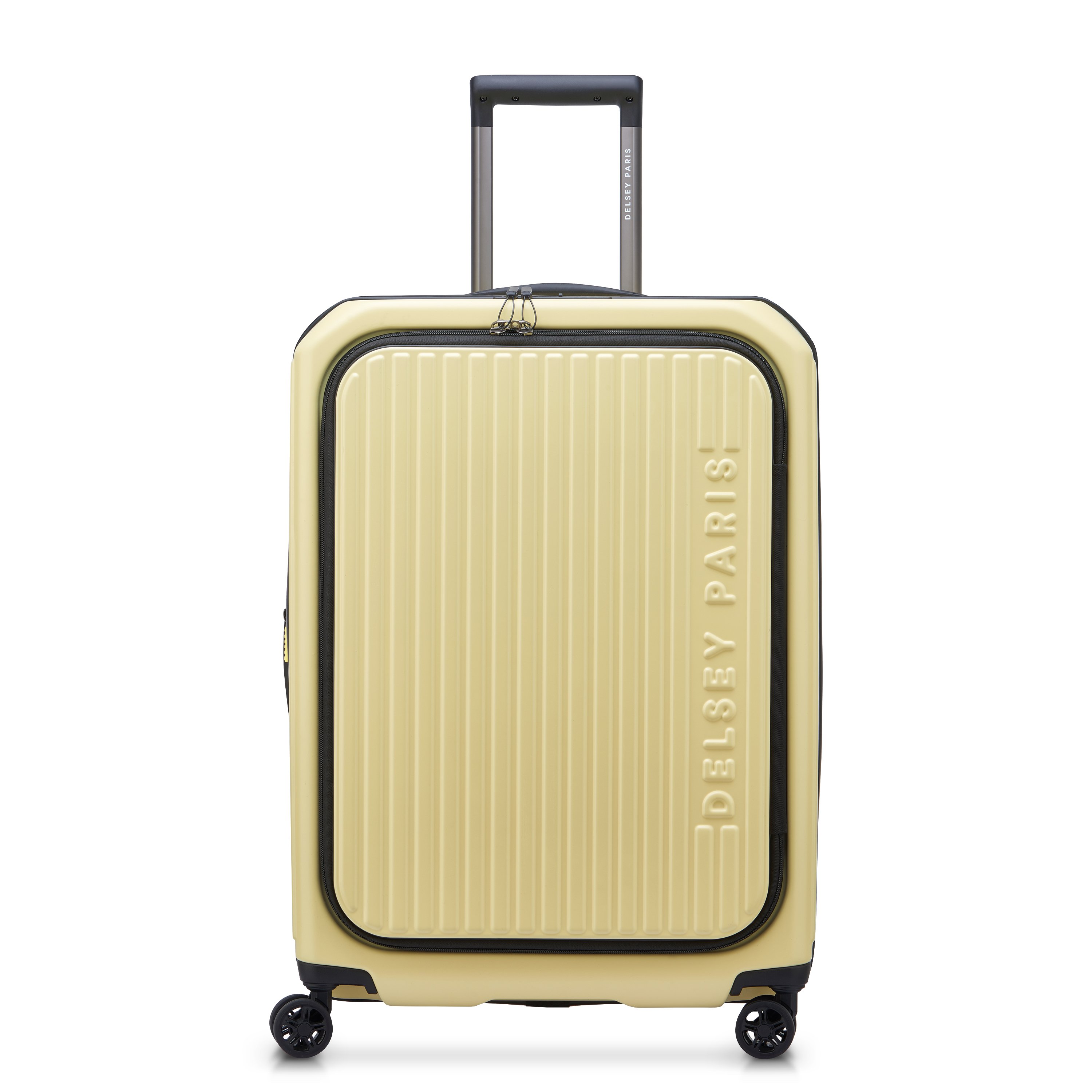 Rigid hold suitcase DELSEY PARIS Yellow
