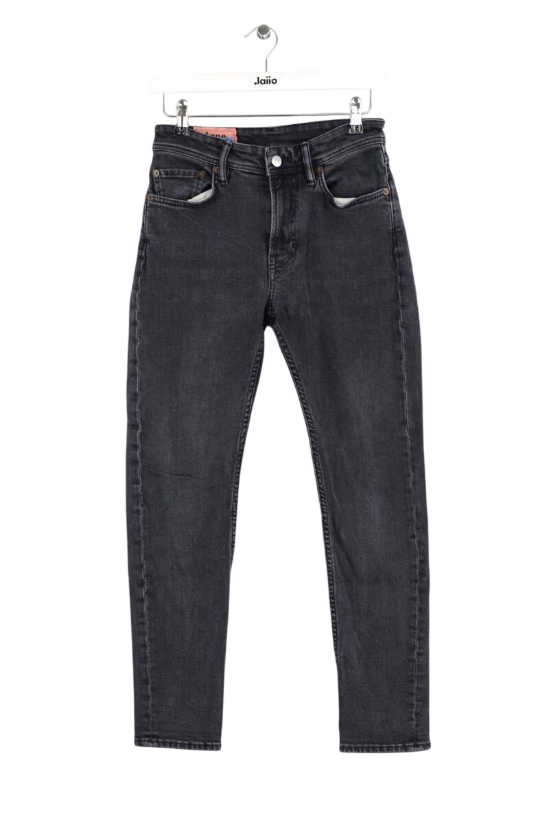 - Straight-leg jeans
- 5 pockets
- Straight cut
- Faded effect ACNE STUDIOS - Seconde Main Black
