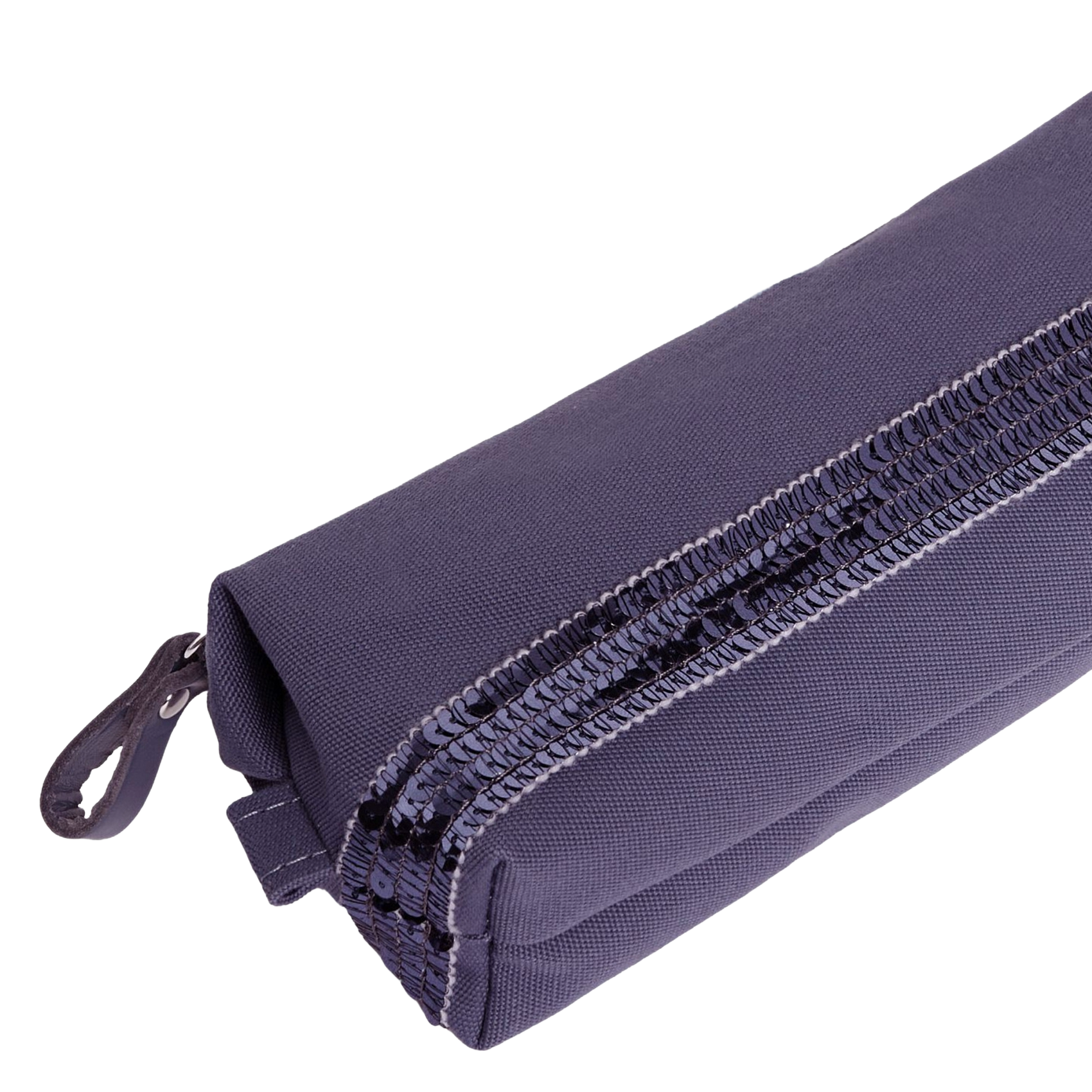 Mäppchen mit Paillettenband Blau