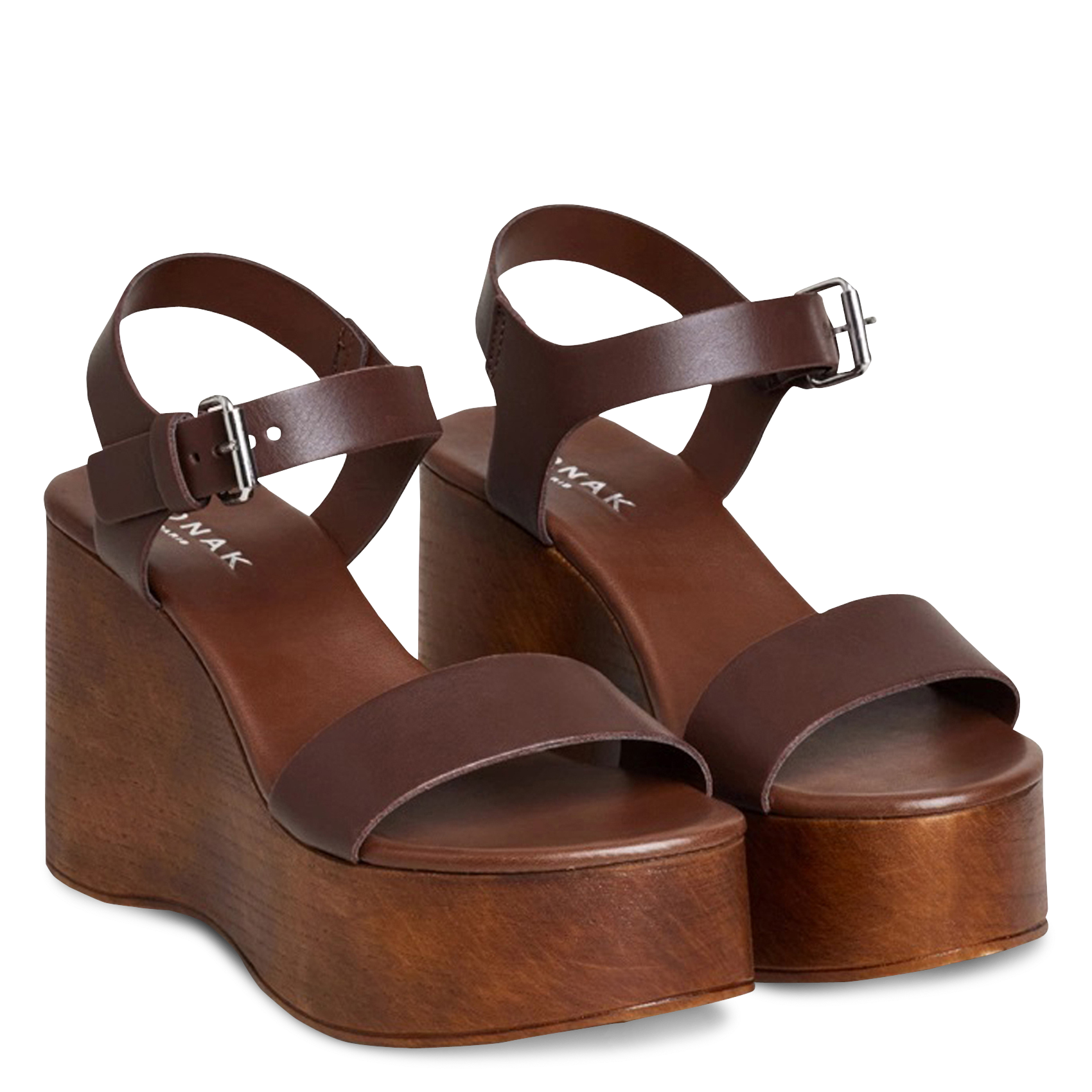 Espadrilles aus Wildleder mit Keilabsatz JONAK Braun