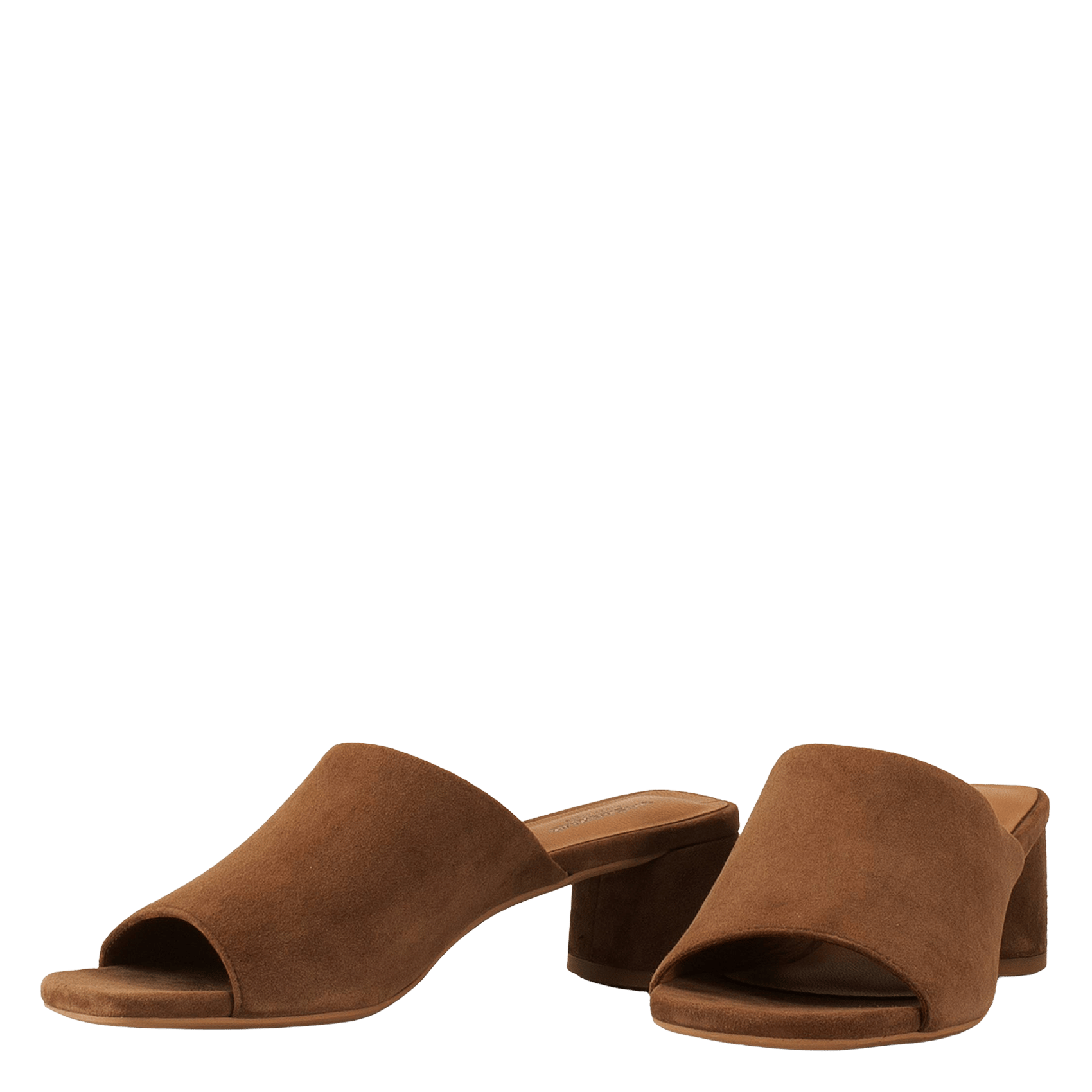 Mules en cuir VAGABOND Marron