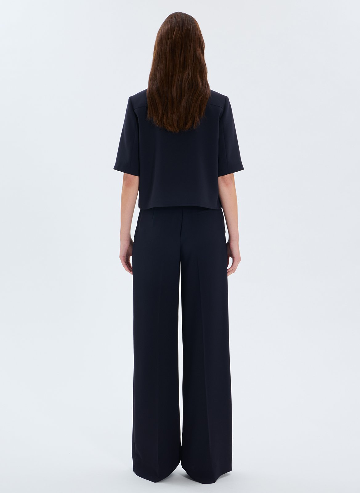 Pantalon large  ZAPA Bleu