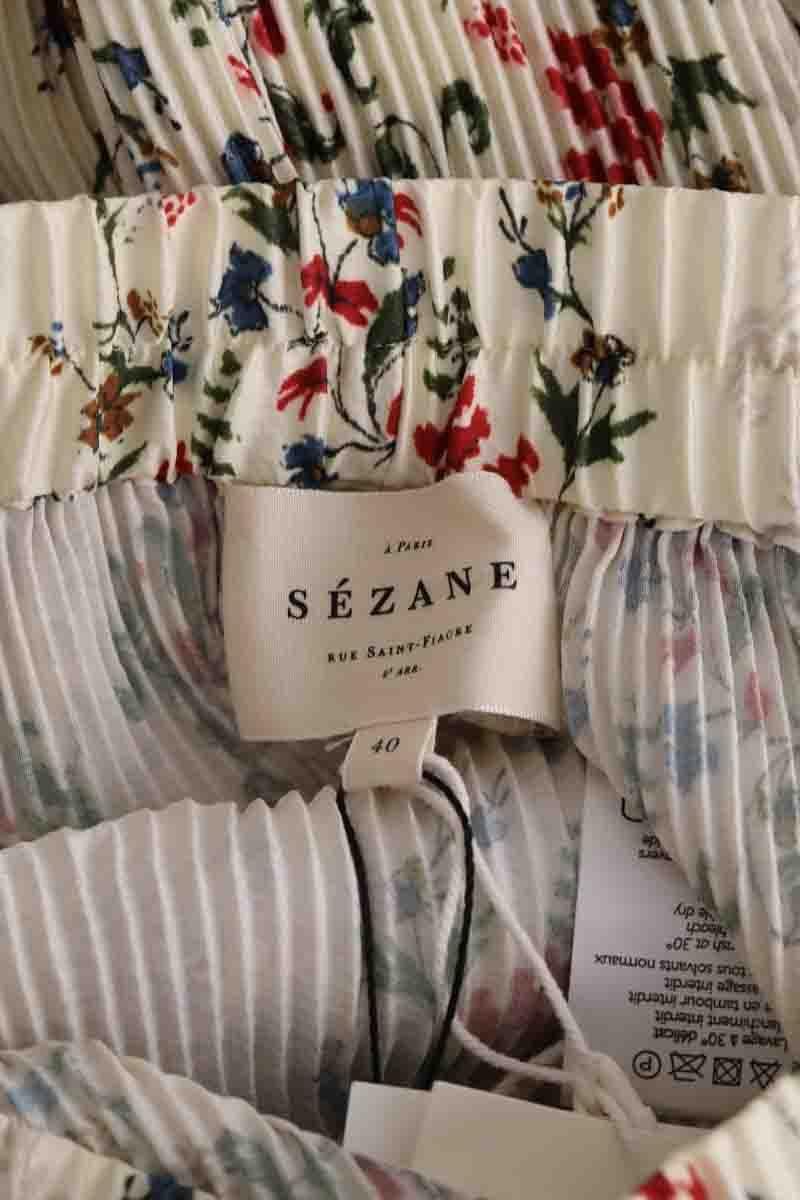 Pantalon large SEZANE - Seconde main Beige