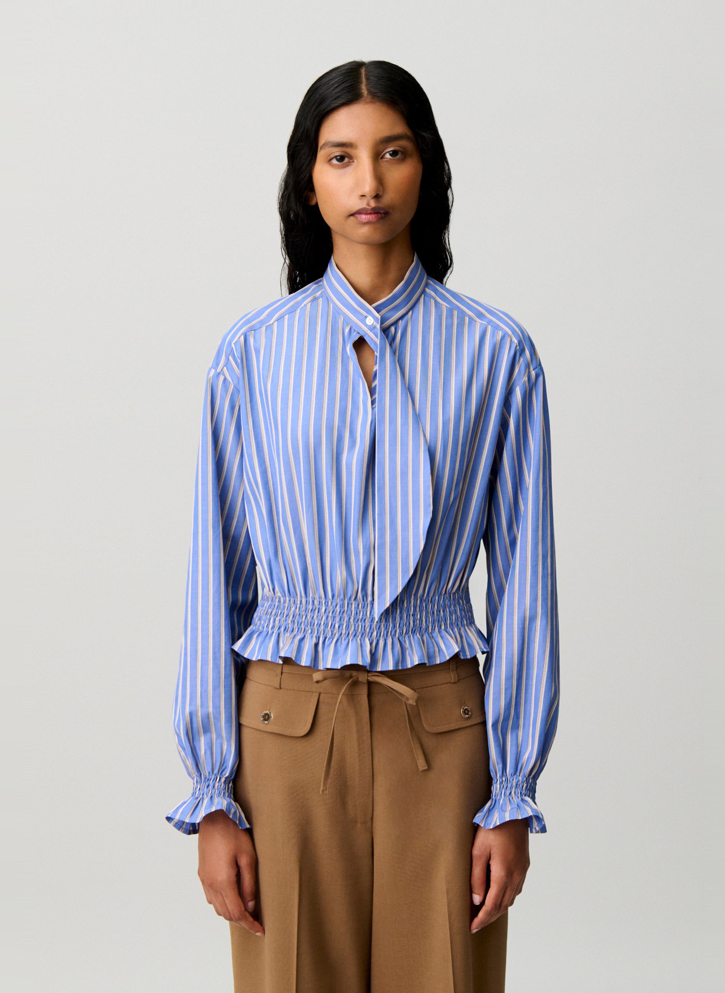 Top court en coton CLAUDIE PIERLOT Multicolore