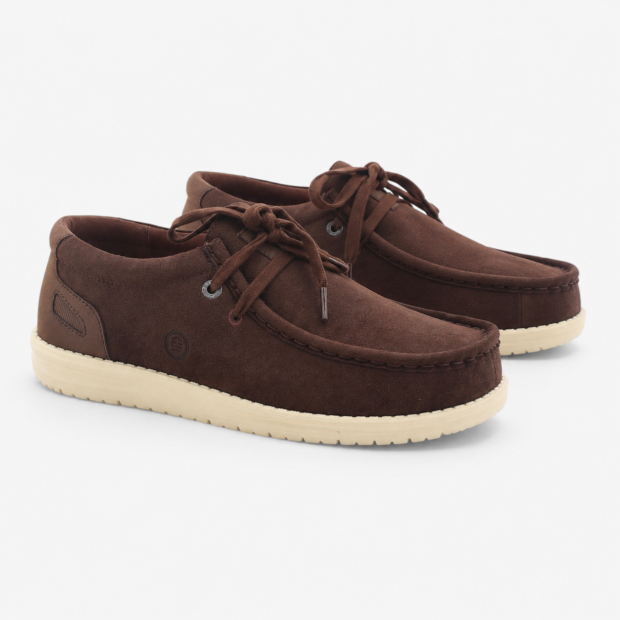 Saint Jean brownie suede boat shoes sbplay SERGE BLANCO Brown