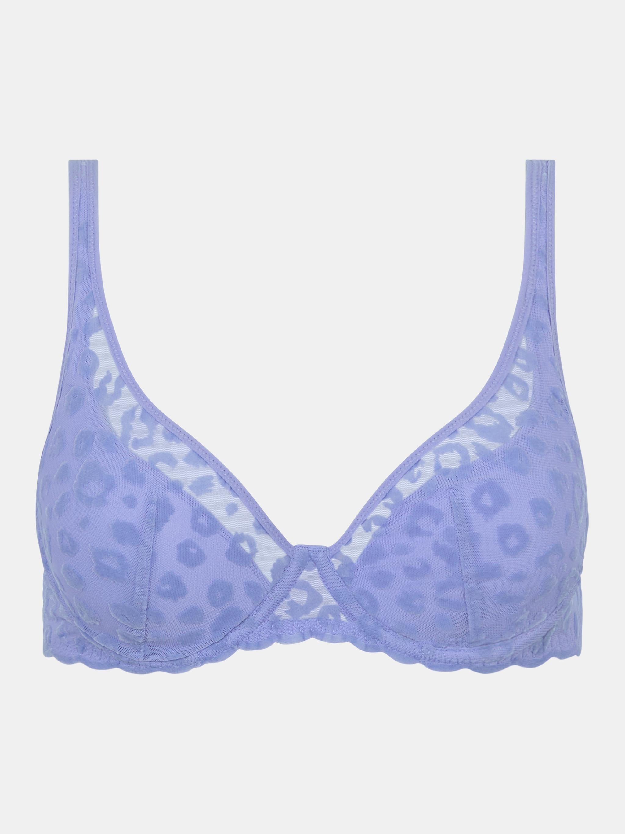 Plunge cup bra CHANTELLE PULP Blue