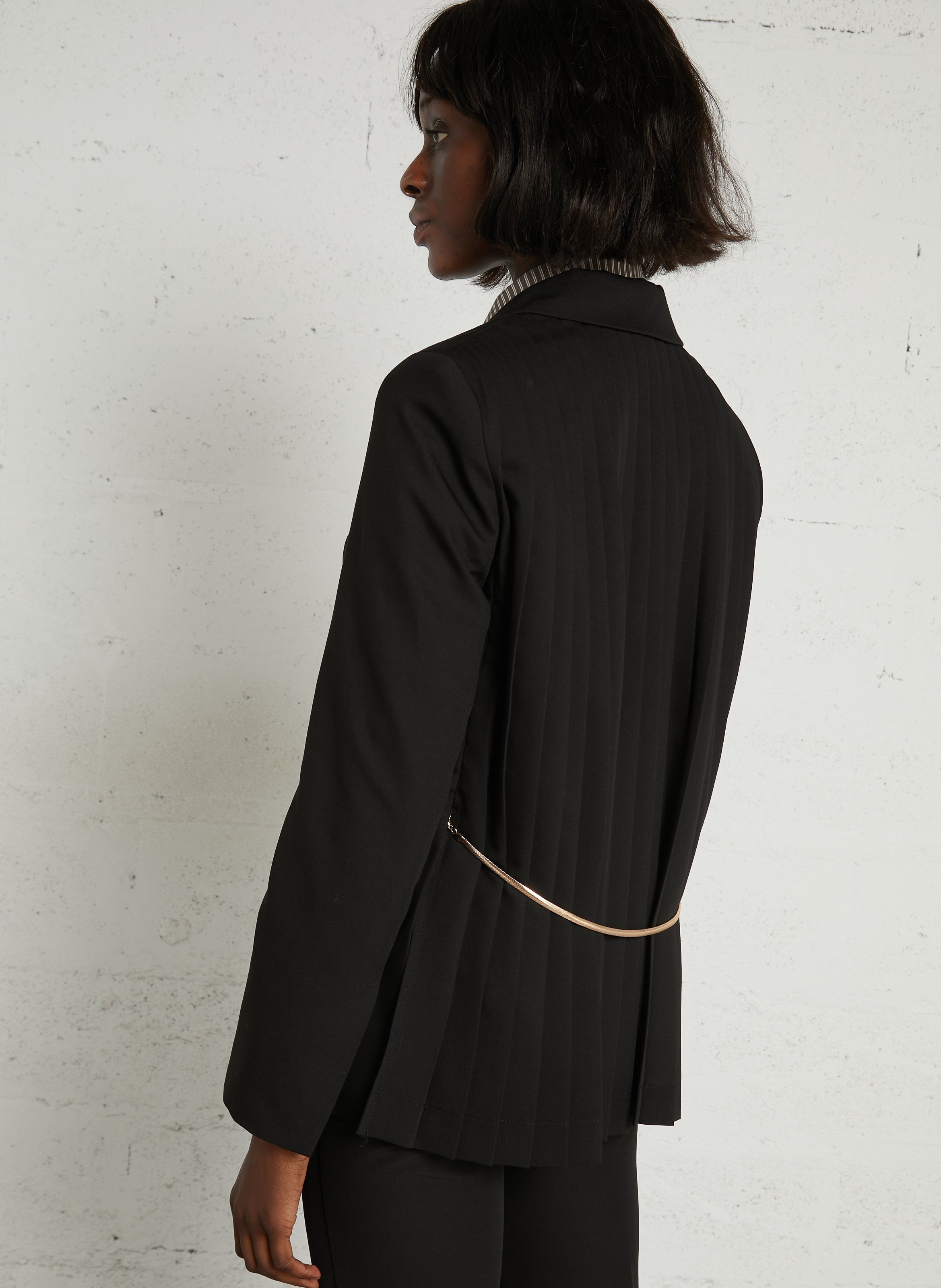 Fitted blazer jacket IMPERIAL Black