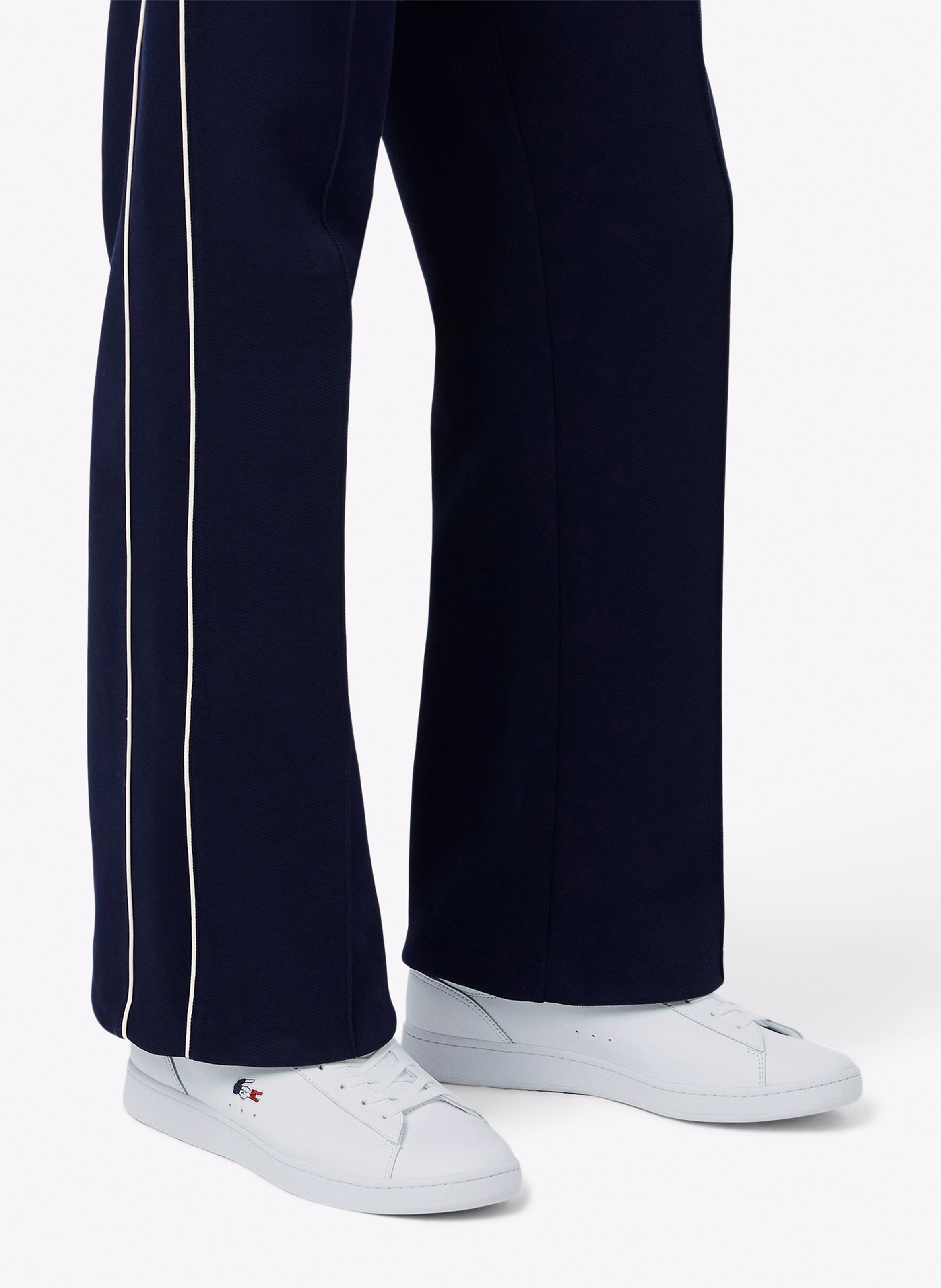 Baskets basses en cuir LACOSTE Multicolore