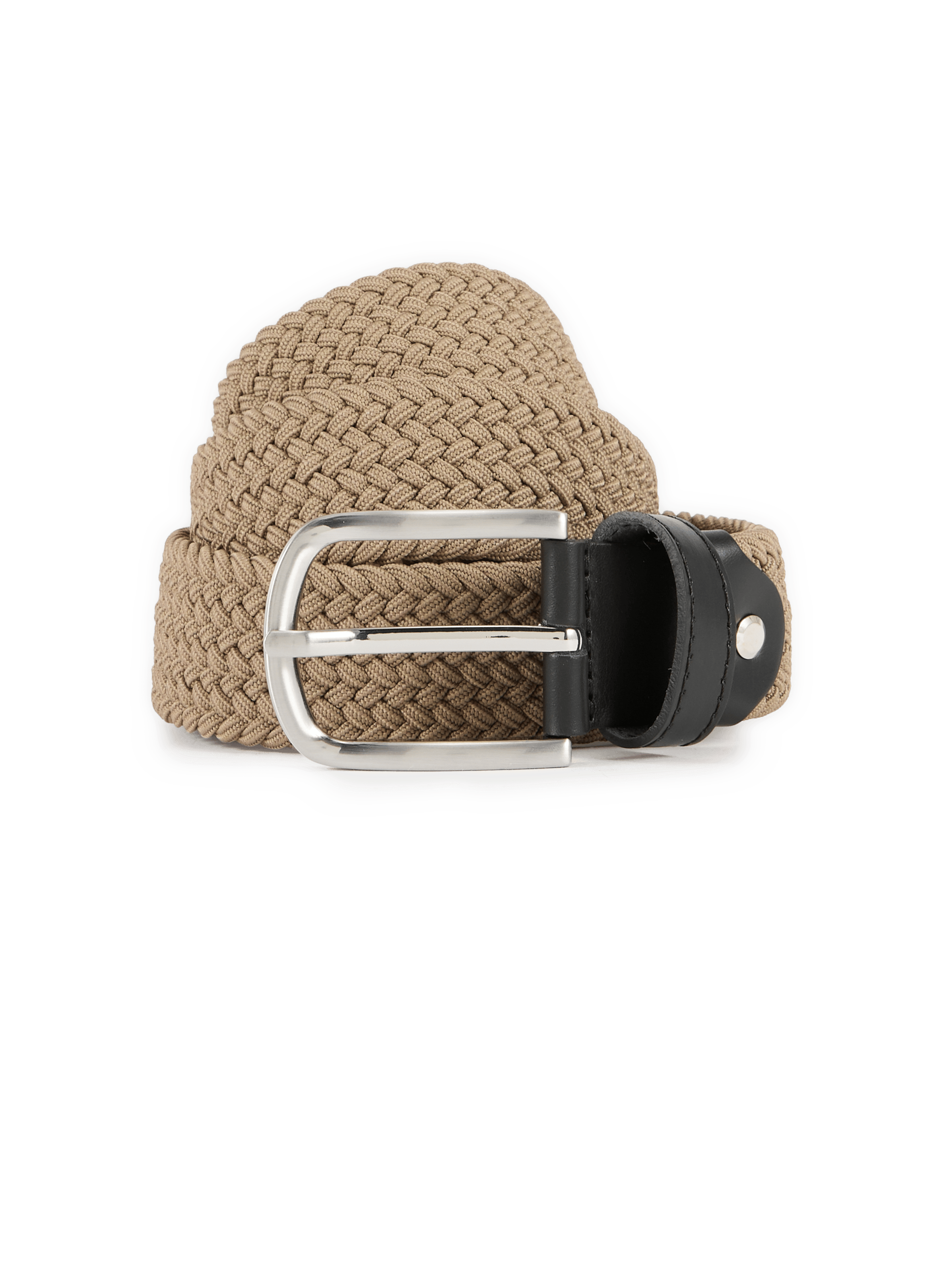 Wide braided textile belt AU PRINTEMPS PARIS