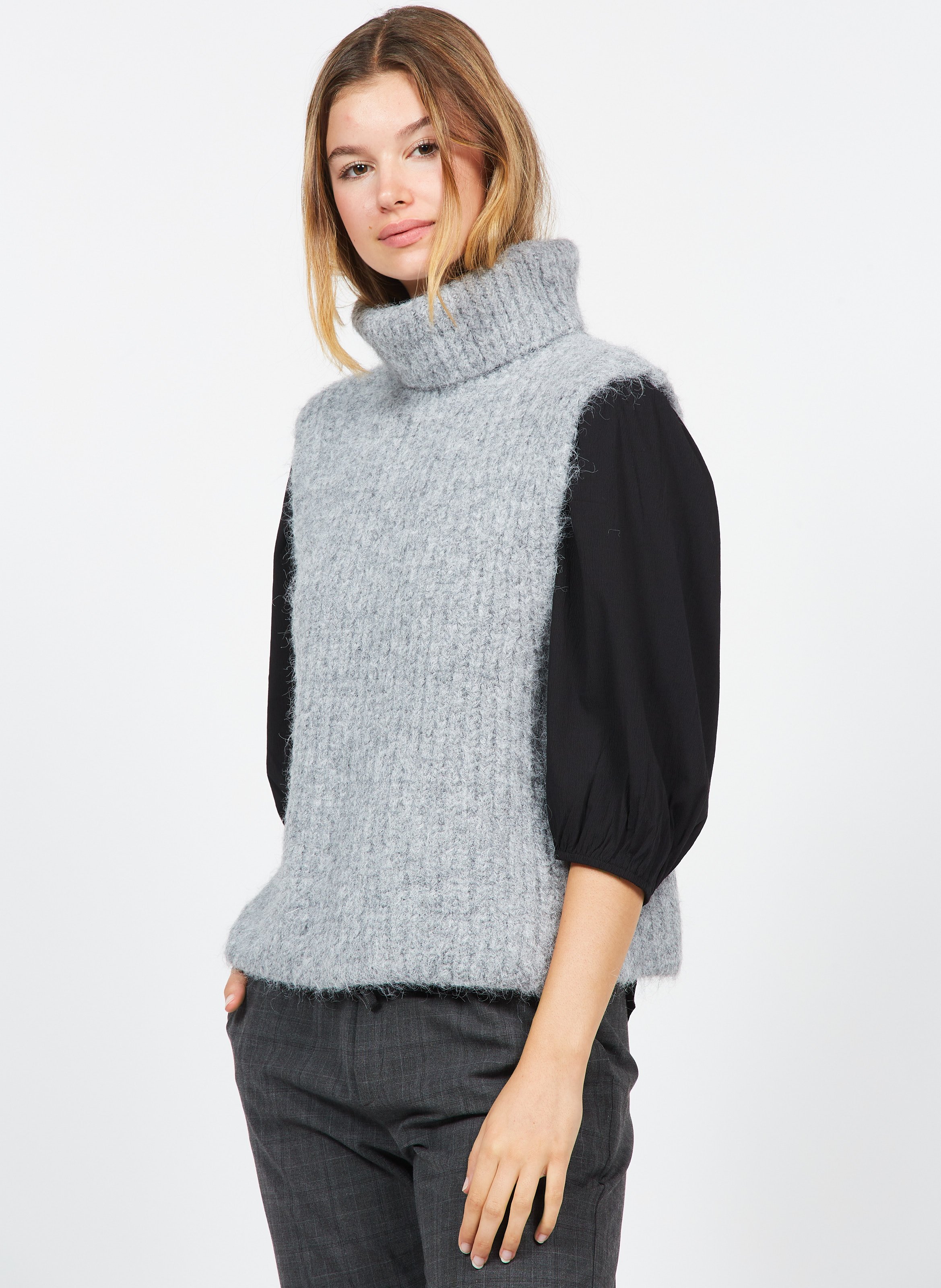 Grace \u0026 Mila Hawa Pullover Gris Colour: gris, Size: M