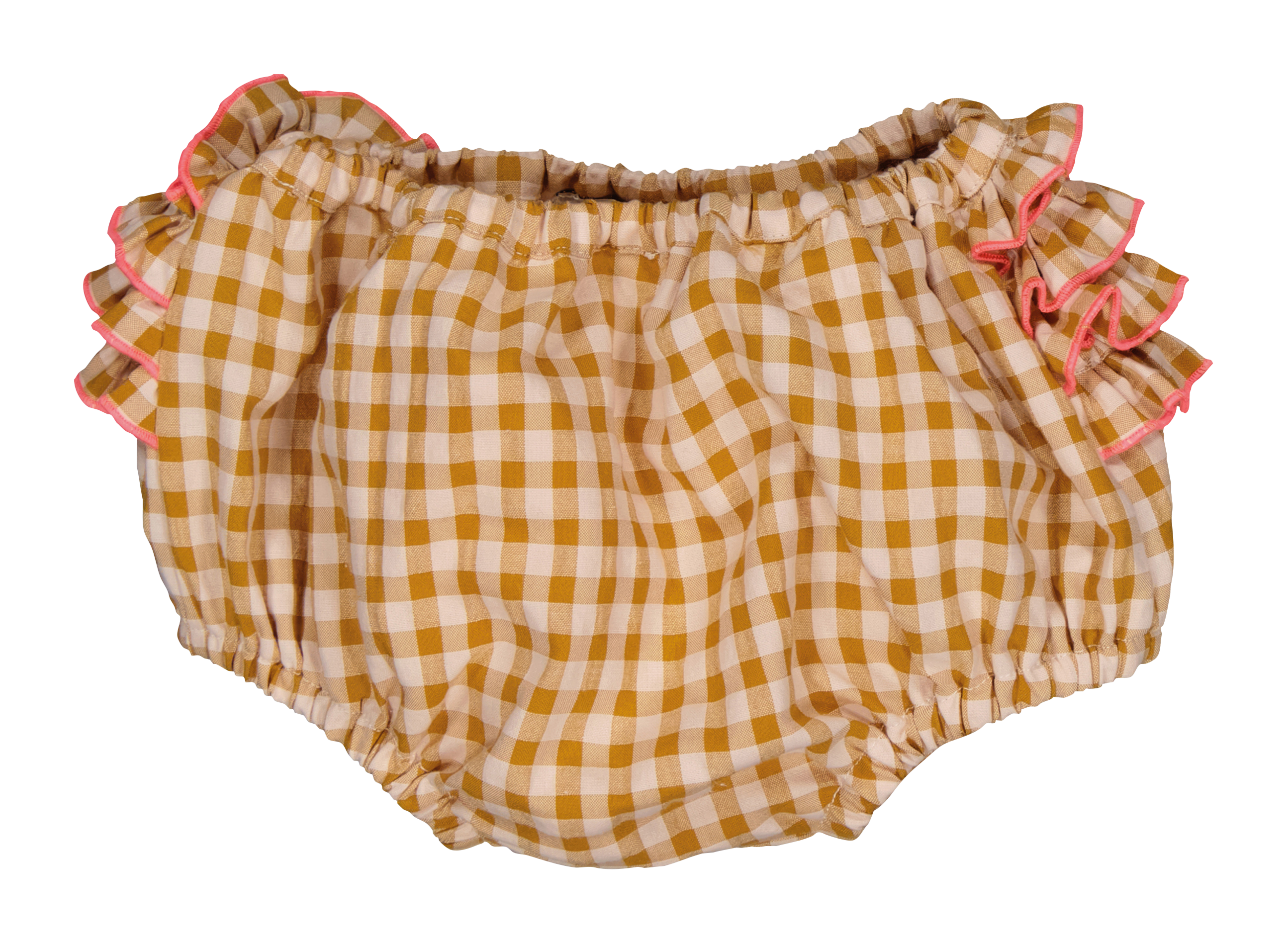 Bloomer vichy en coton mélangé  PETITE LUCETTE Orange