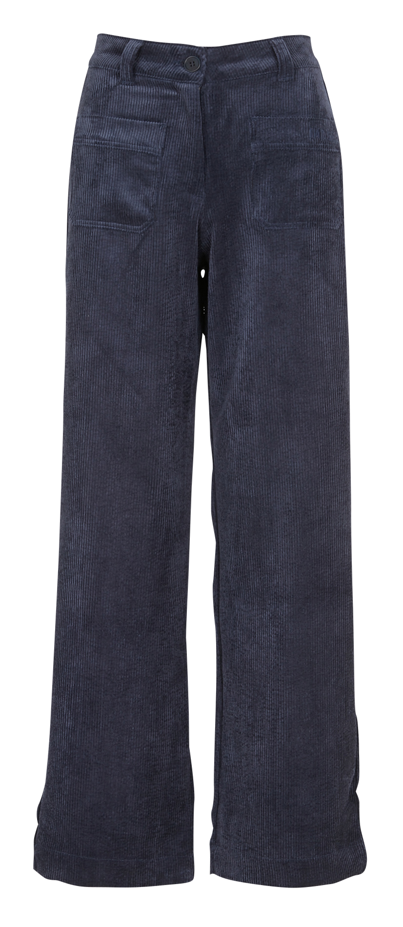 High-waisted wide-leg ribbed pants INDEE