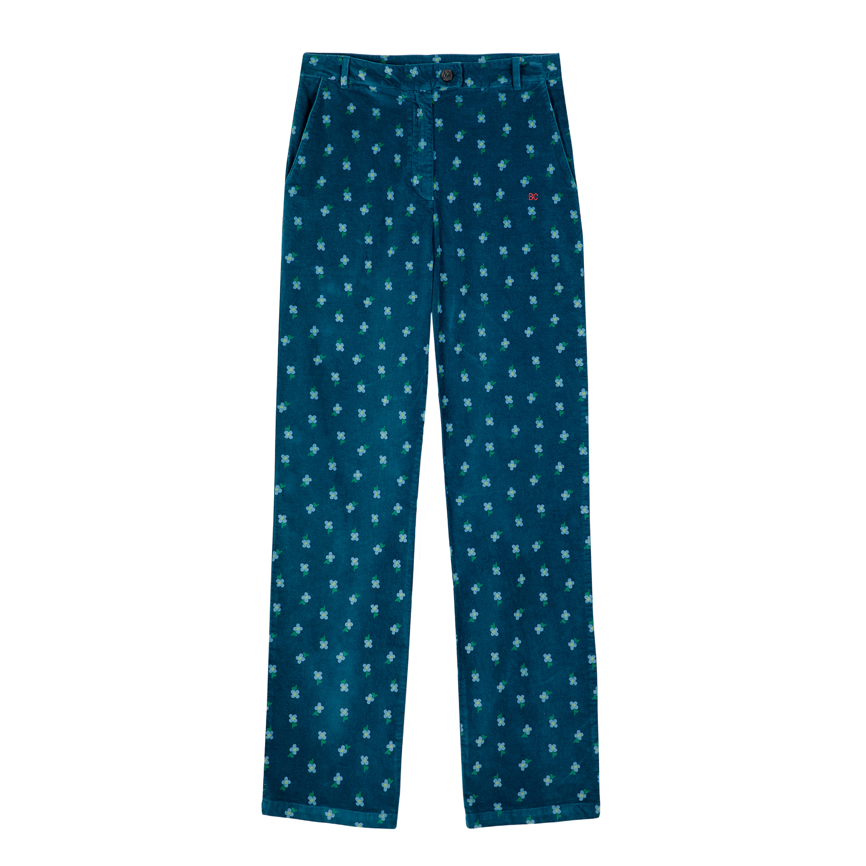 Rechte broek | katoenblend BOBO CHOSES Blauw