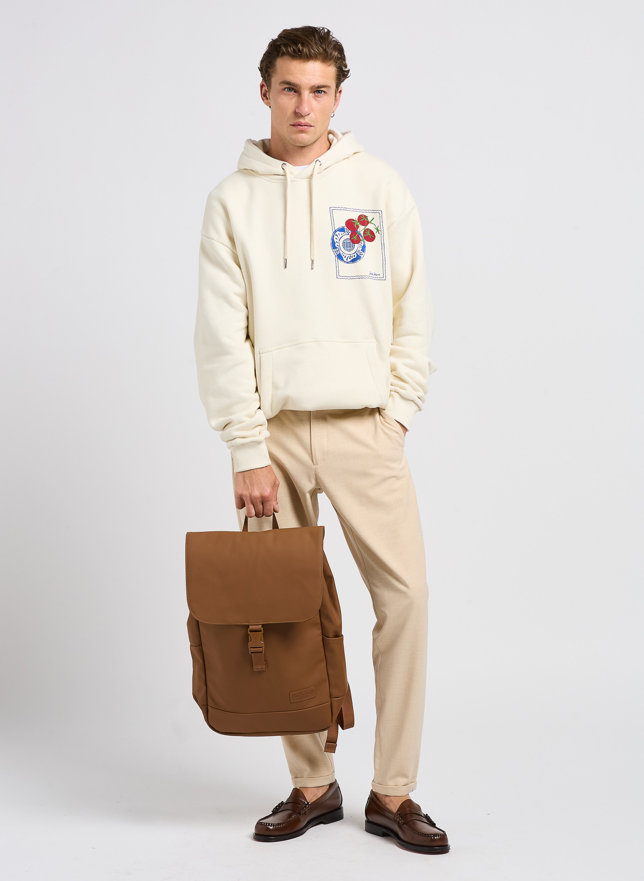 Rucksack mit Umschlag EASTPAK Braun