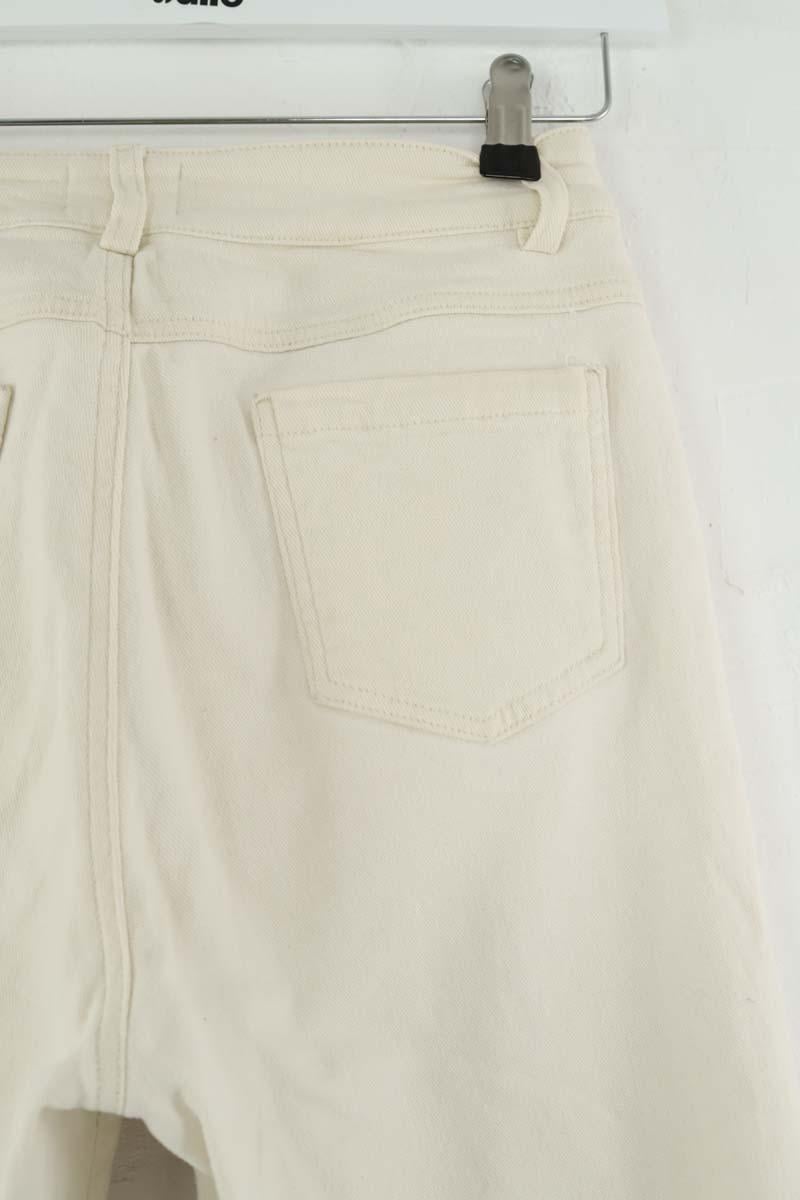 Cotton straight jeans ACNE STUDIOS - Seconde Main White