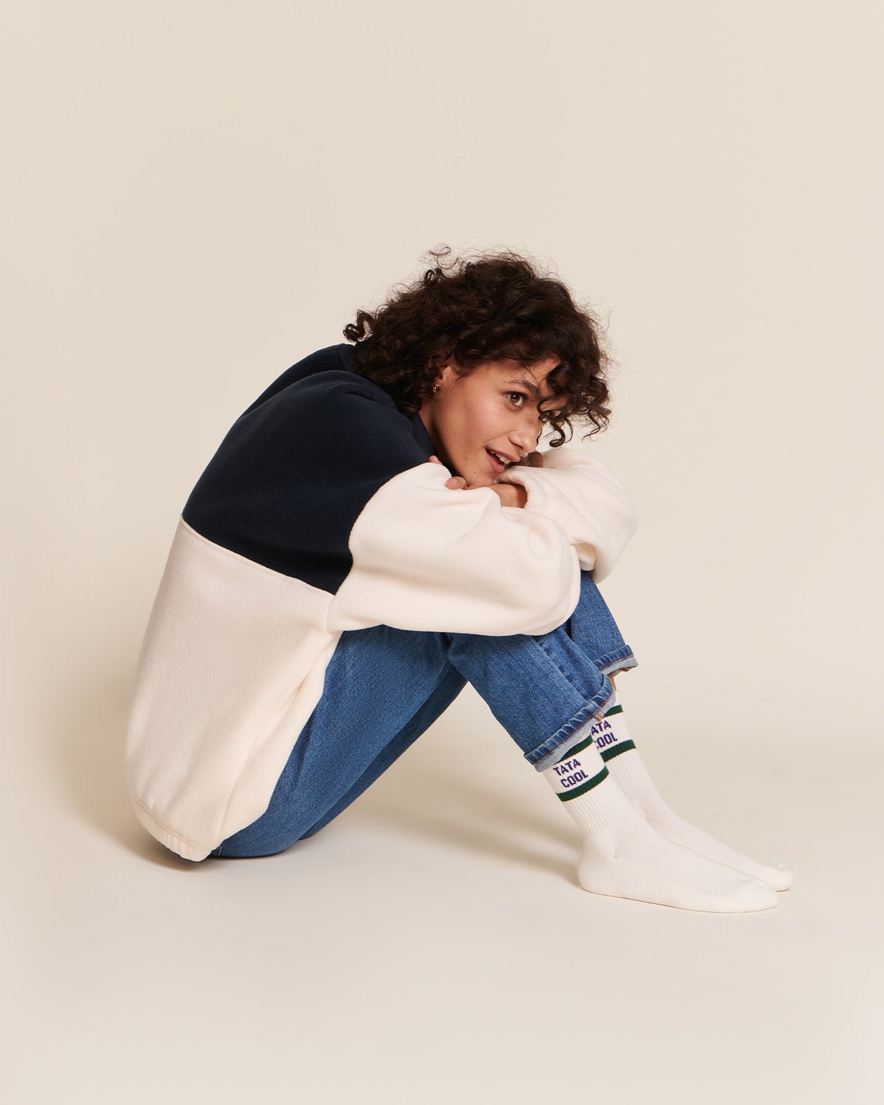 Cool aunt socks EMOI EMOI White