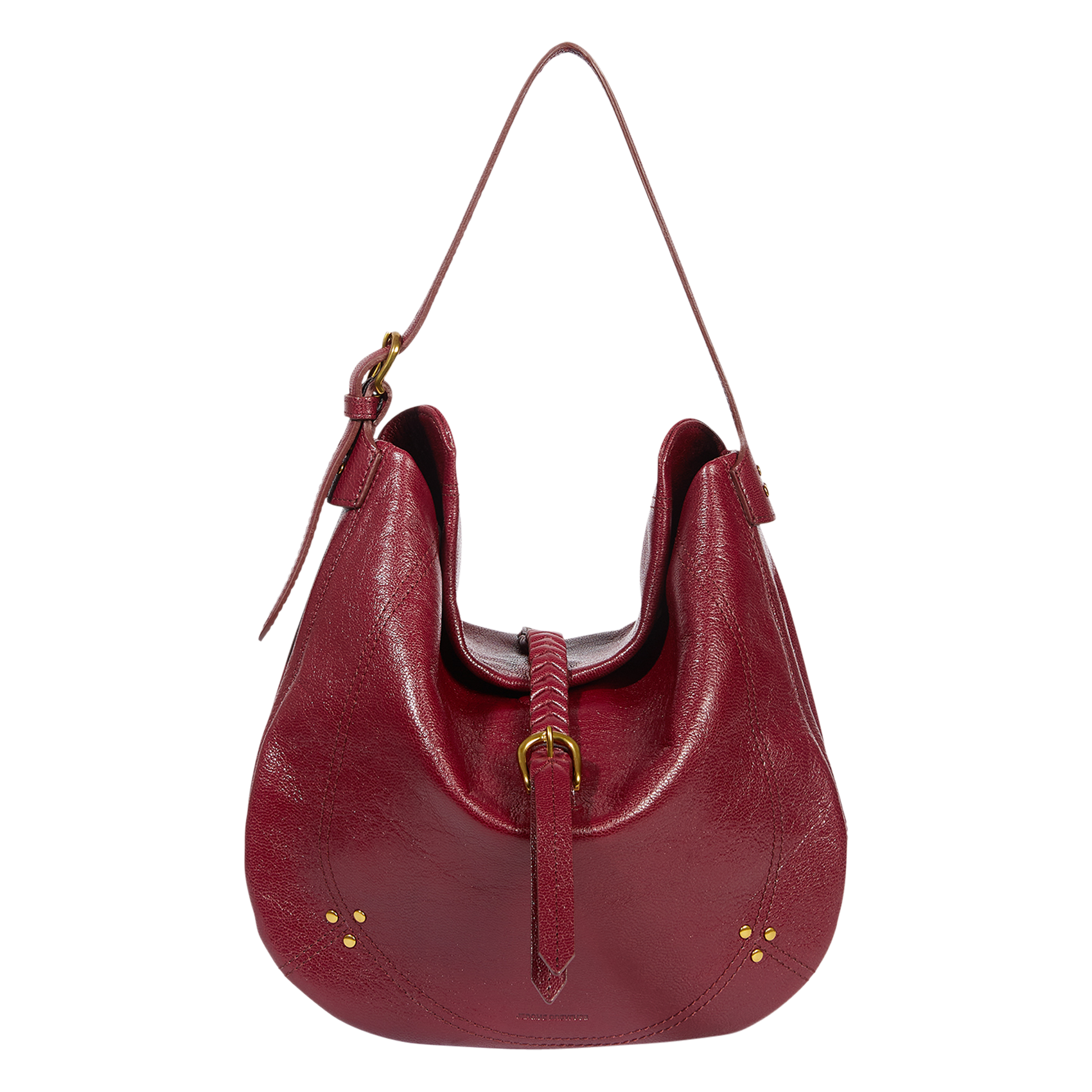 Sac bandoulière en cuir JEROME DREYFUSS Rouge