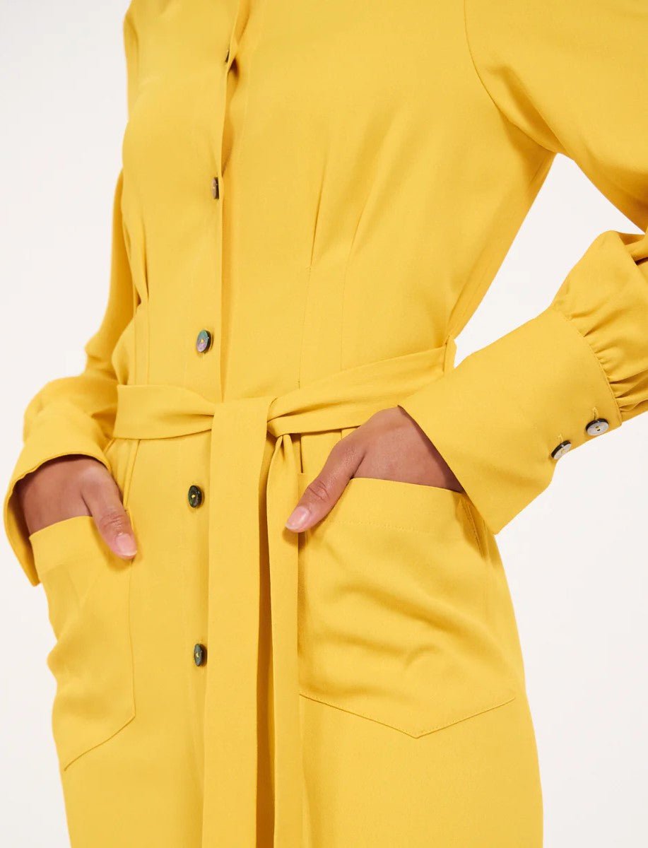 Robe INES DE LA FRESSANGE - Seconde main Jaune