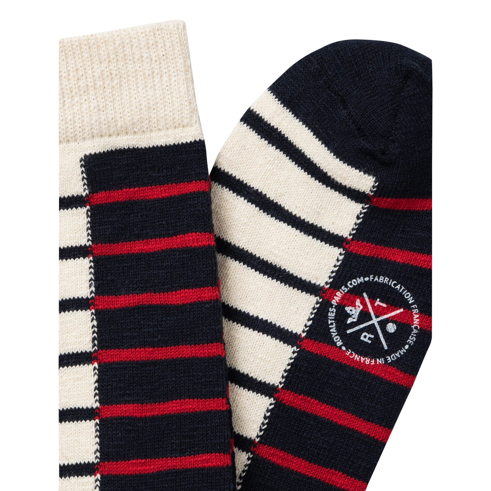 Katoenen sokken ROYALTIES Wit