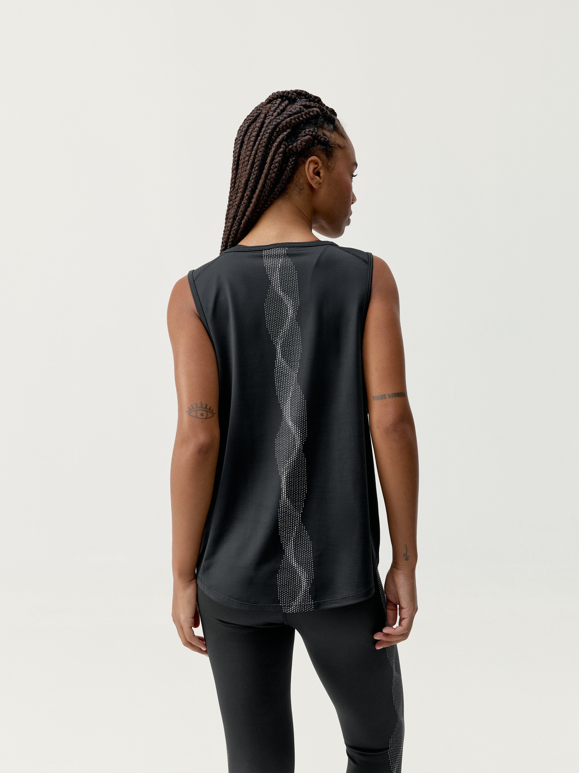 Tank top BORN LIVING YOGA Black