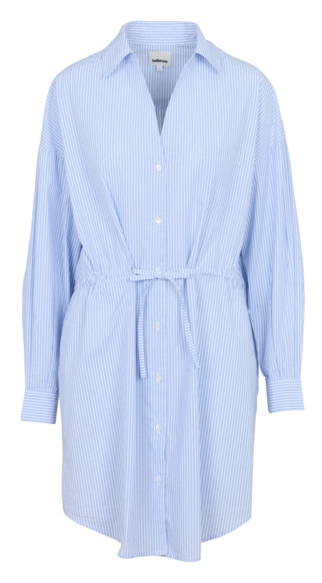 Oversized cotton shirt dress BELLEROSE Blue