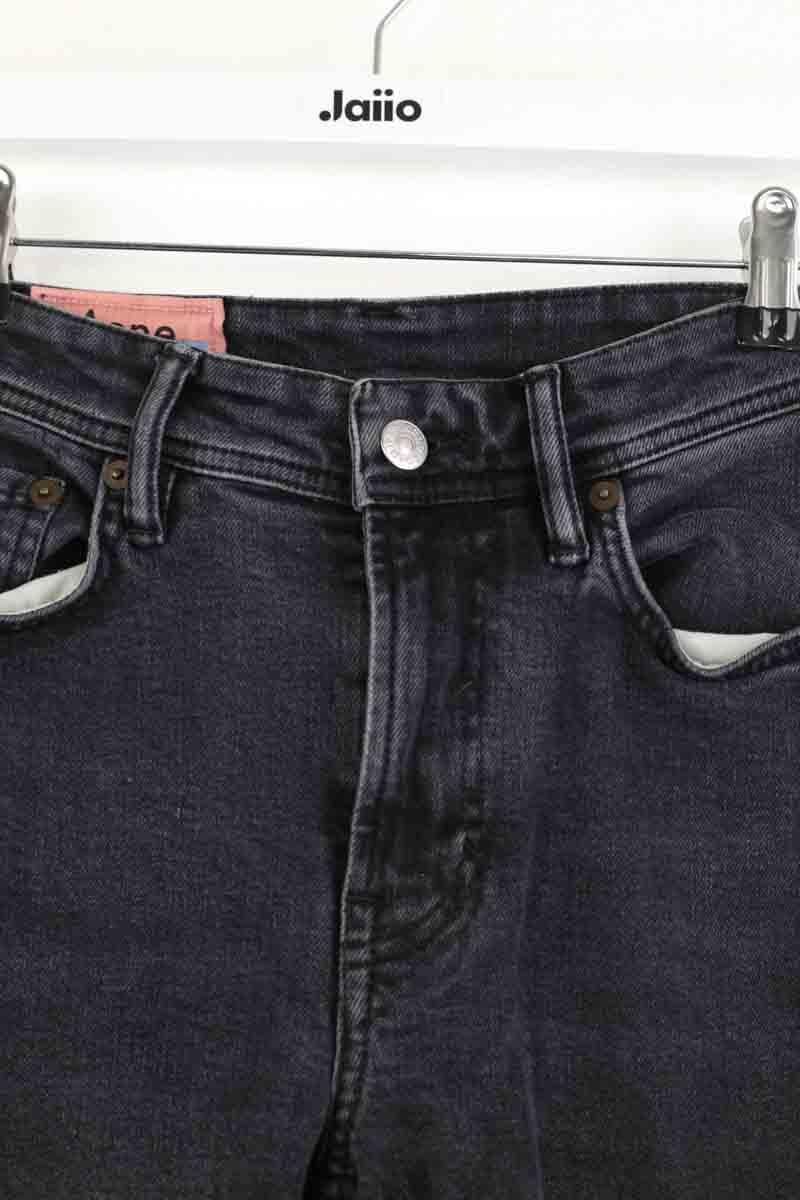 - Straight-leg jeans
- 5 pockets
- Straight cut
- Faded effect ACNE STUDIOS - Seconde Main Black