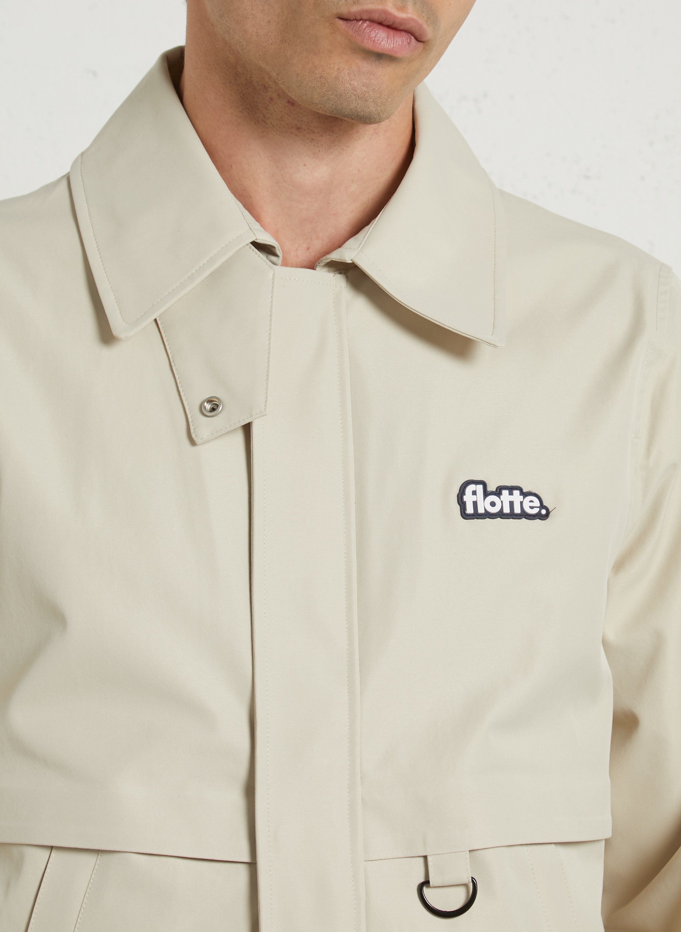 Klassischer wasserdichter Mantel FLOTTE Beige