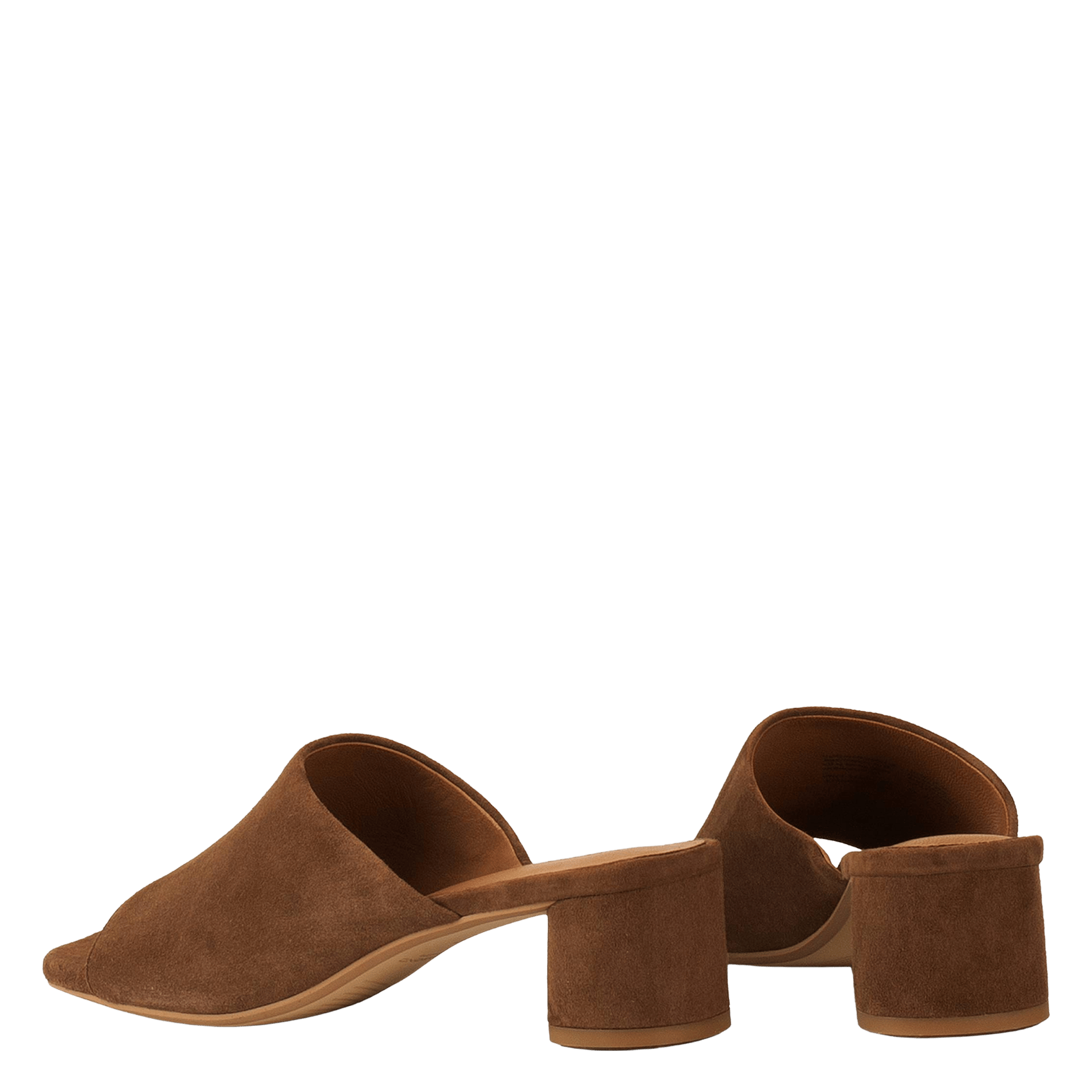 Mules en cuir VAGABOND Marron
