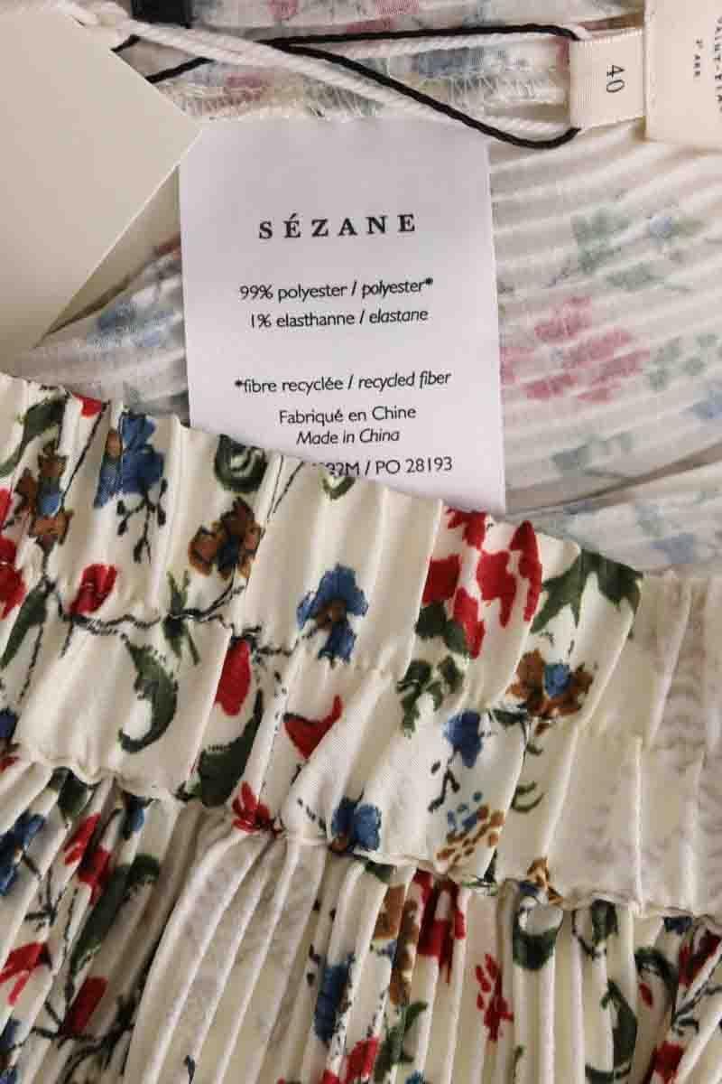 Pantalon large SEZANE - Seconde main Beige