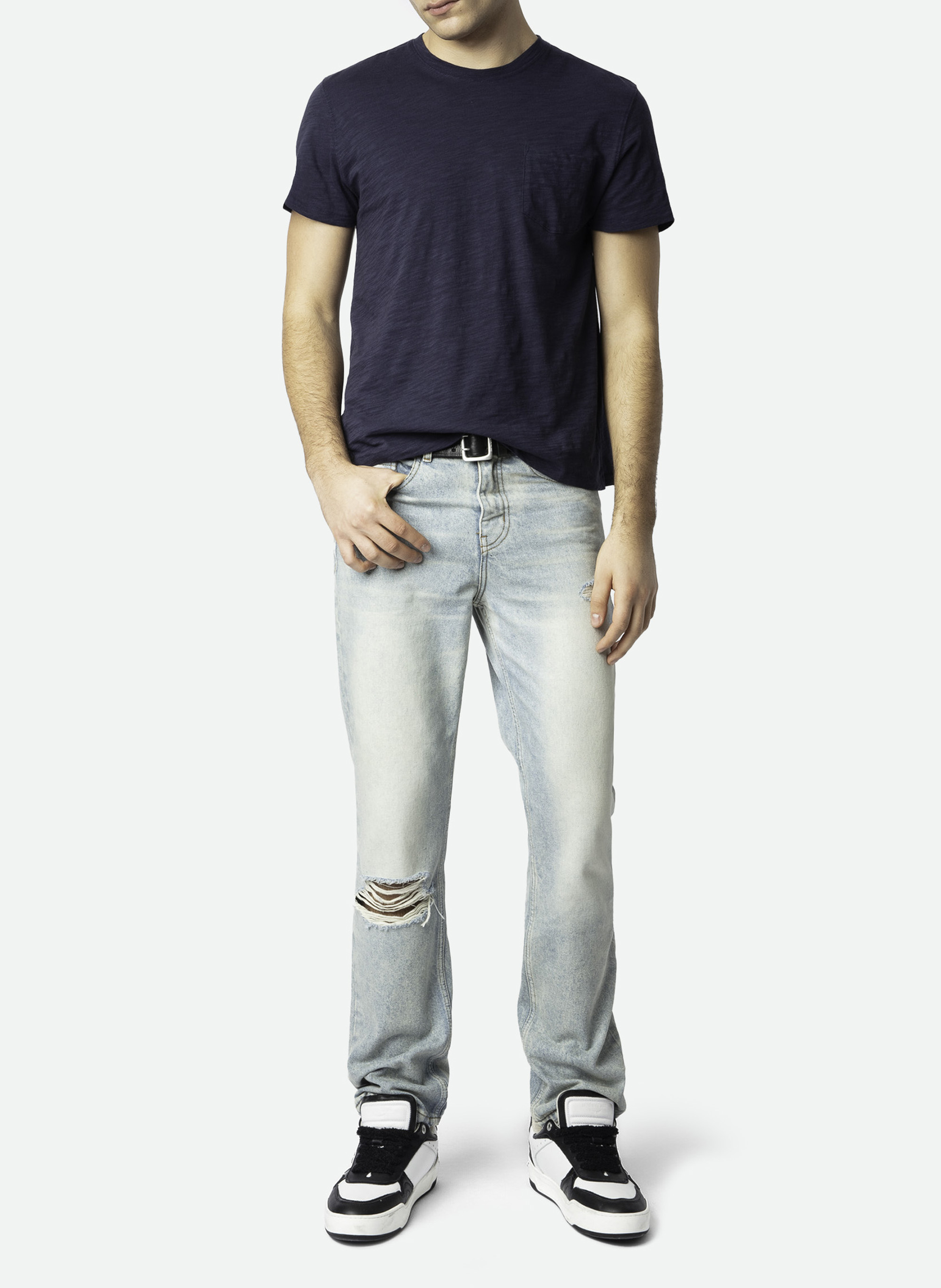 Cotton-blend straight jeans ZADIG&VOLTAIRE Blue