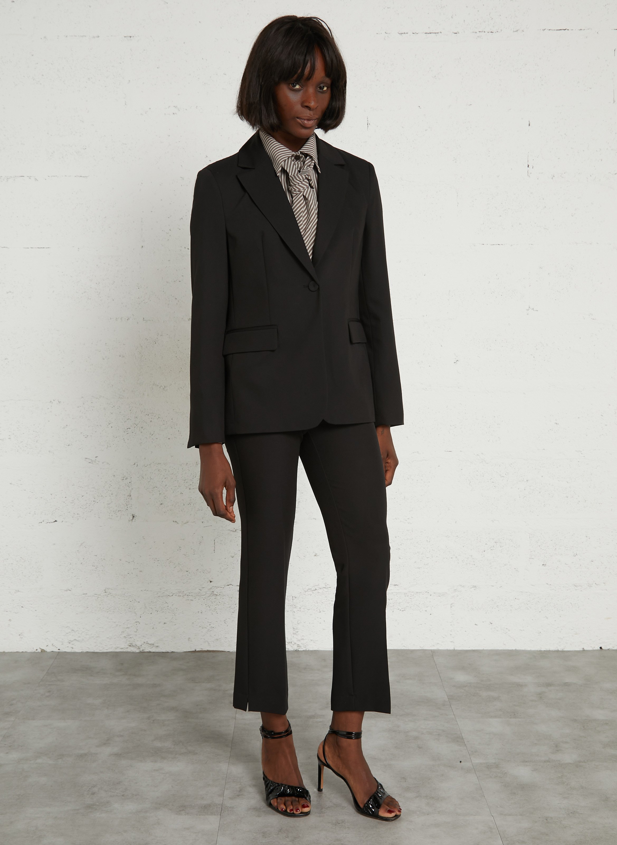 Fitted blazer jacket IMPERIAL Black