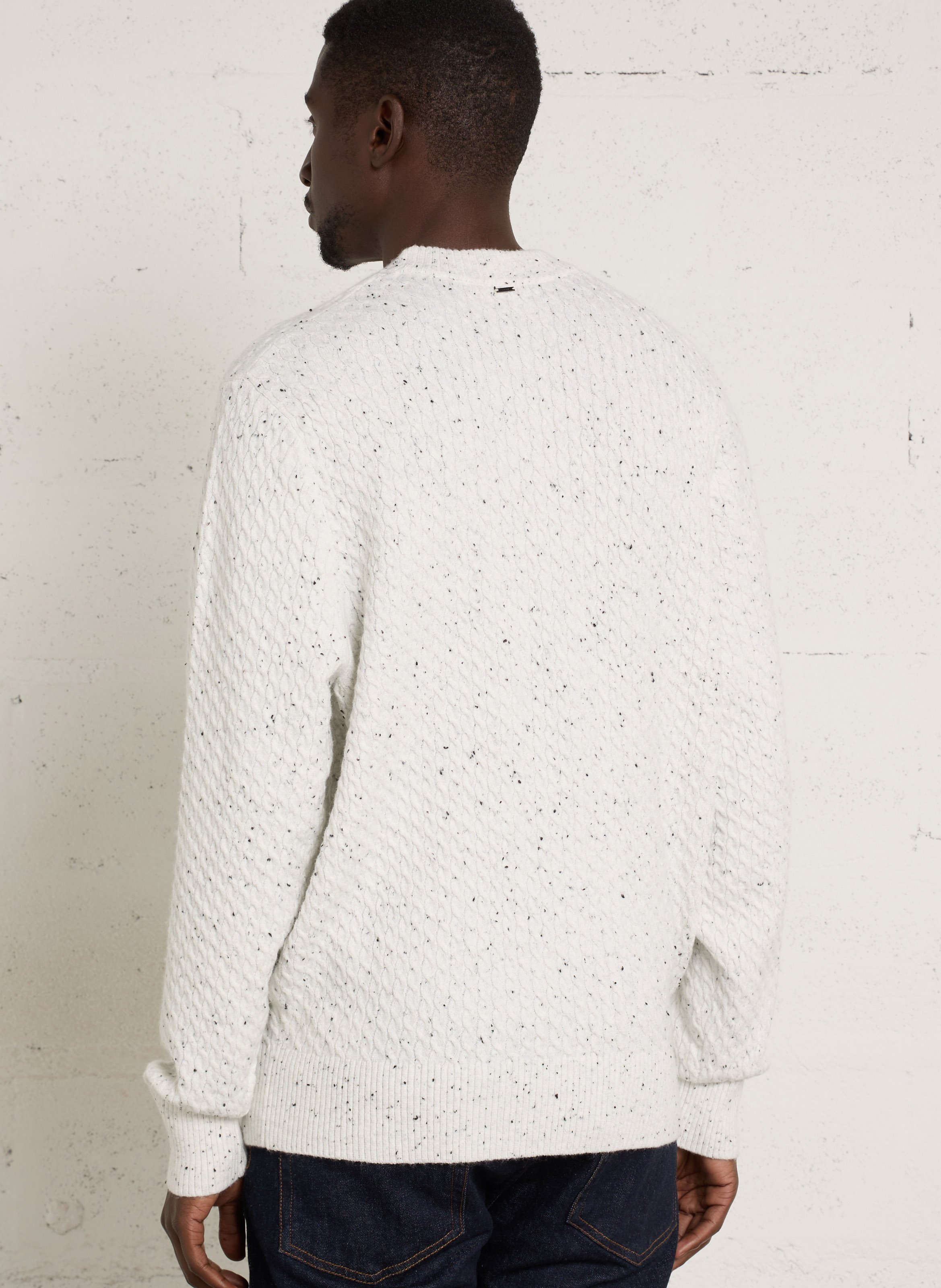 Gestreifter Pullover IKKS Weiss