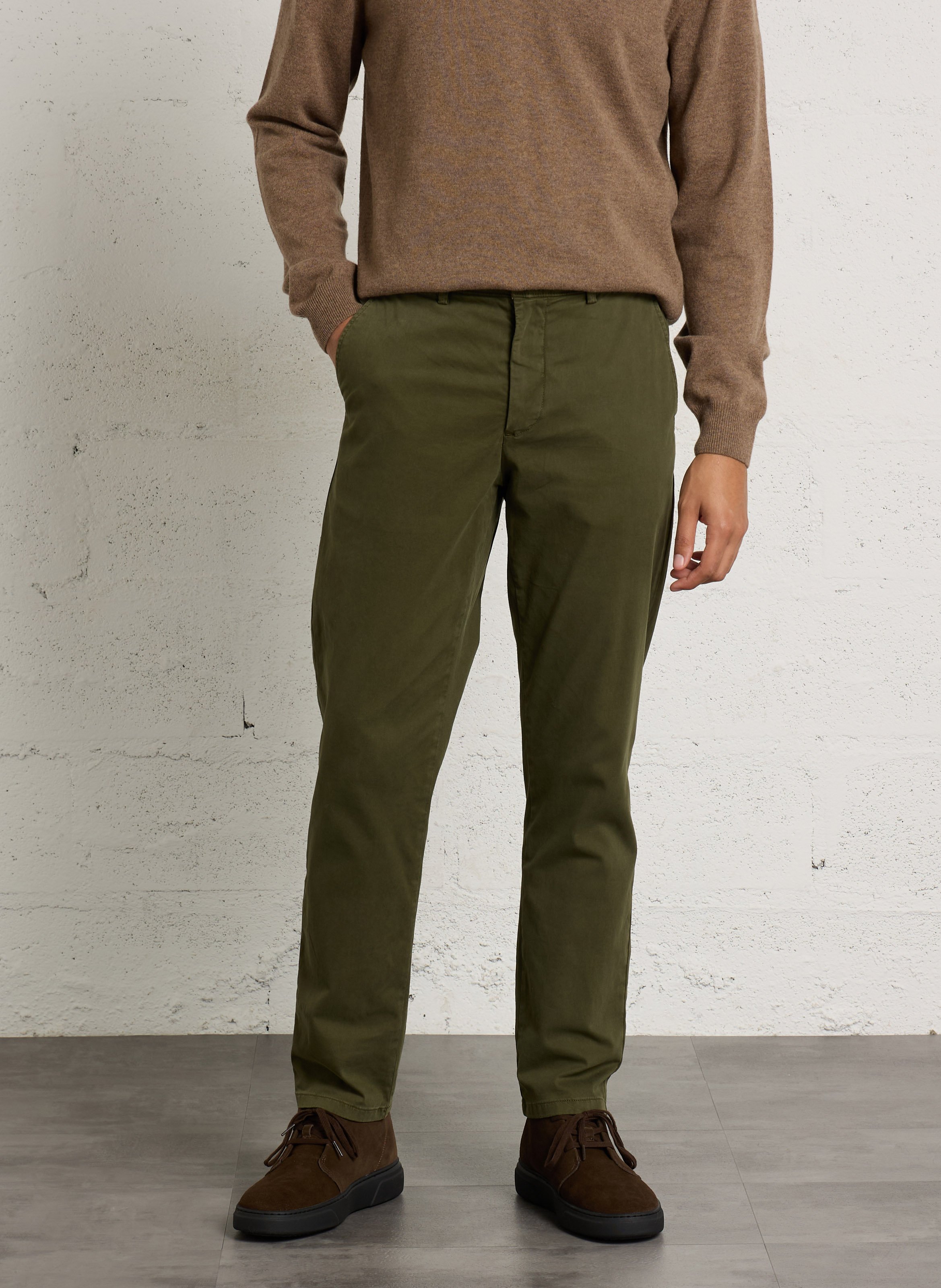 Chinobroek van katoenmix PEPE JEANS