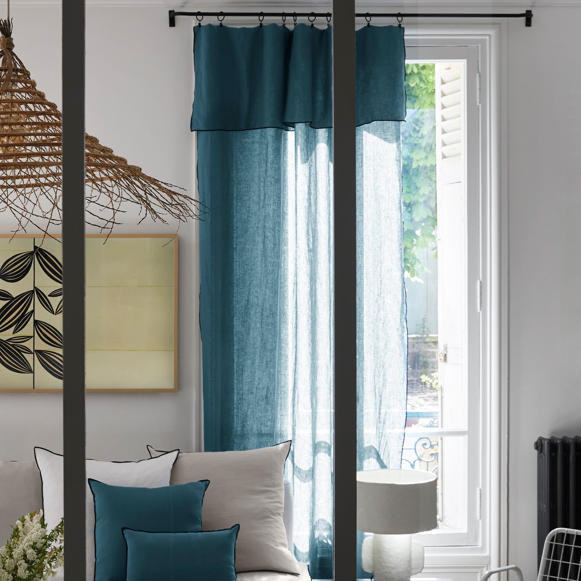 Panel curtain MADURA Blue