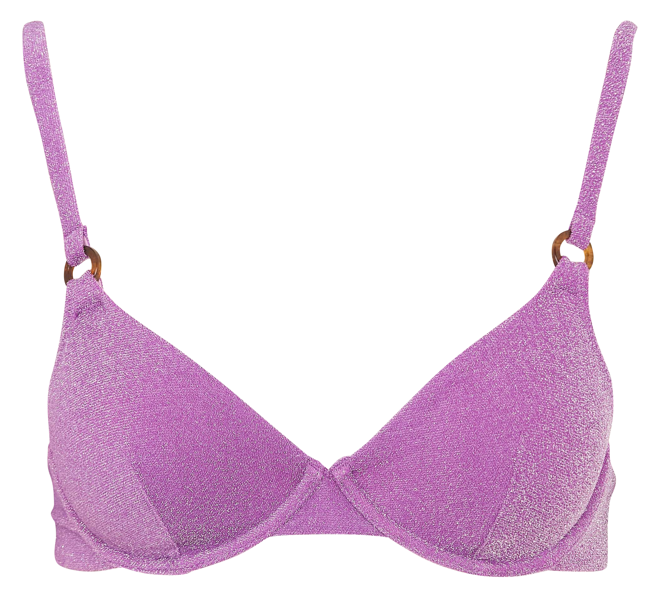 Haut de maillot brillant  LOVE STORIES Violet
