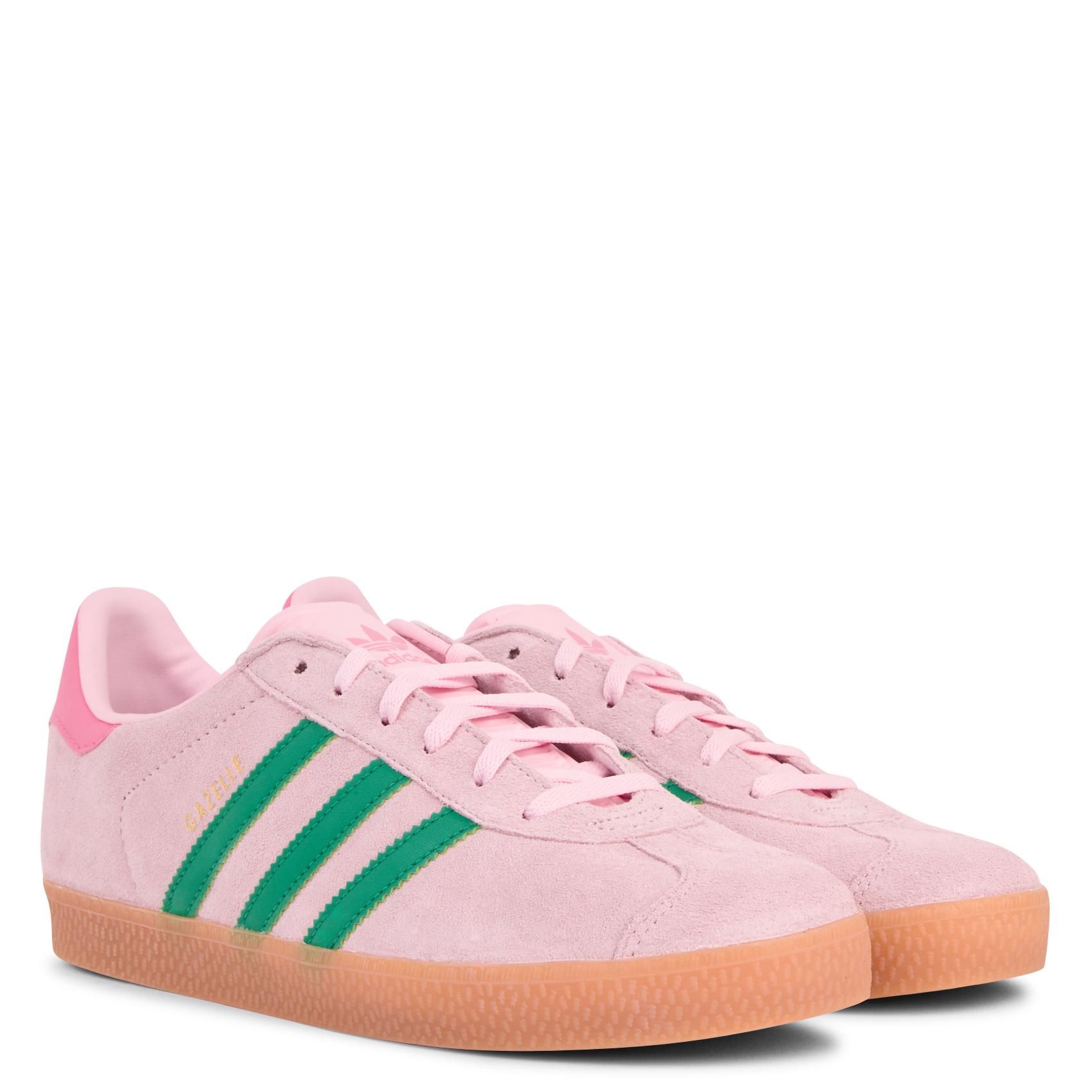 Baskets basses en cuir  ADIDAS Rose