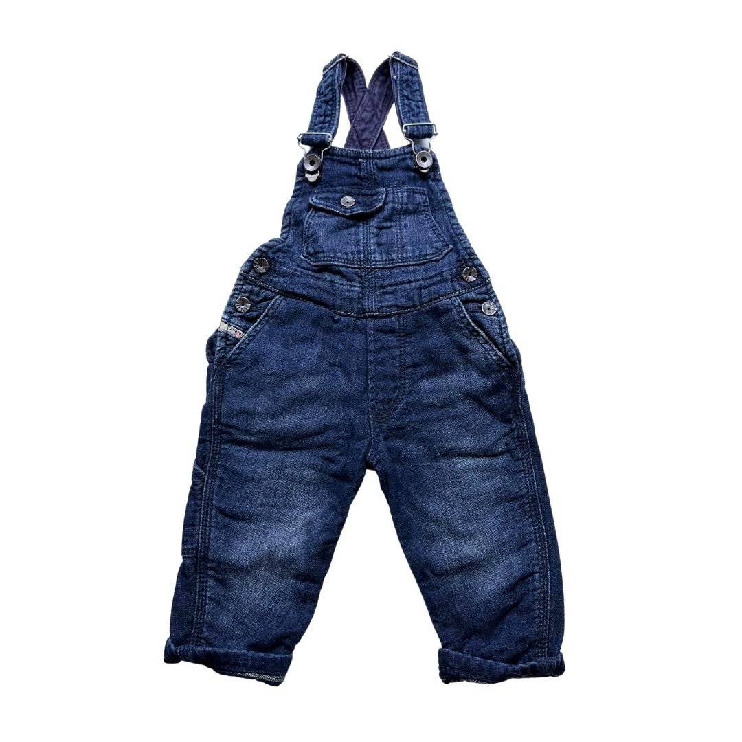Blue baby overalls - 9 months DIESEL  - Seconde Main Blue