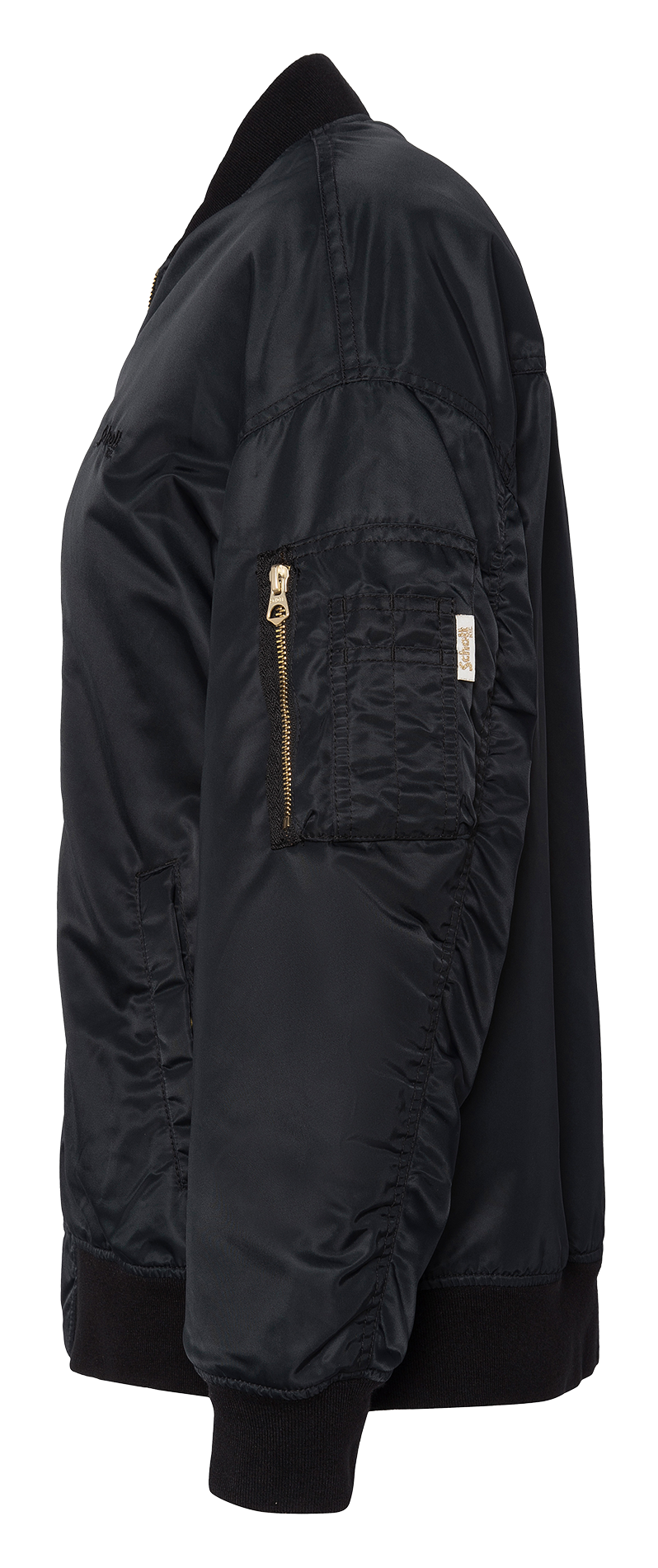 Veste col teddy  SCHOTT Noir