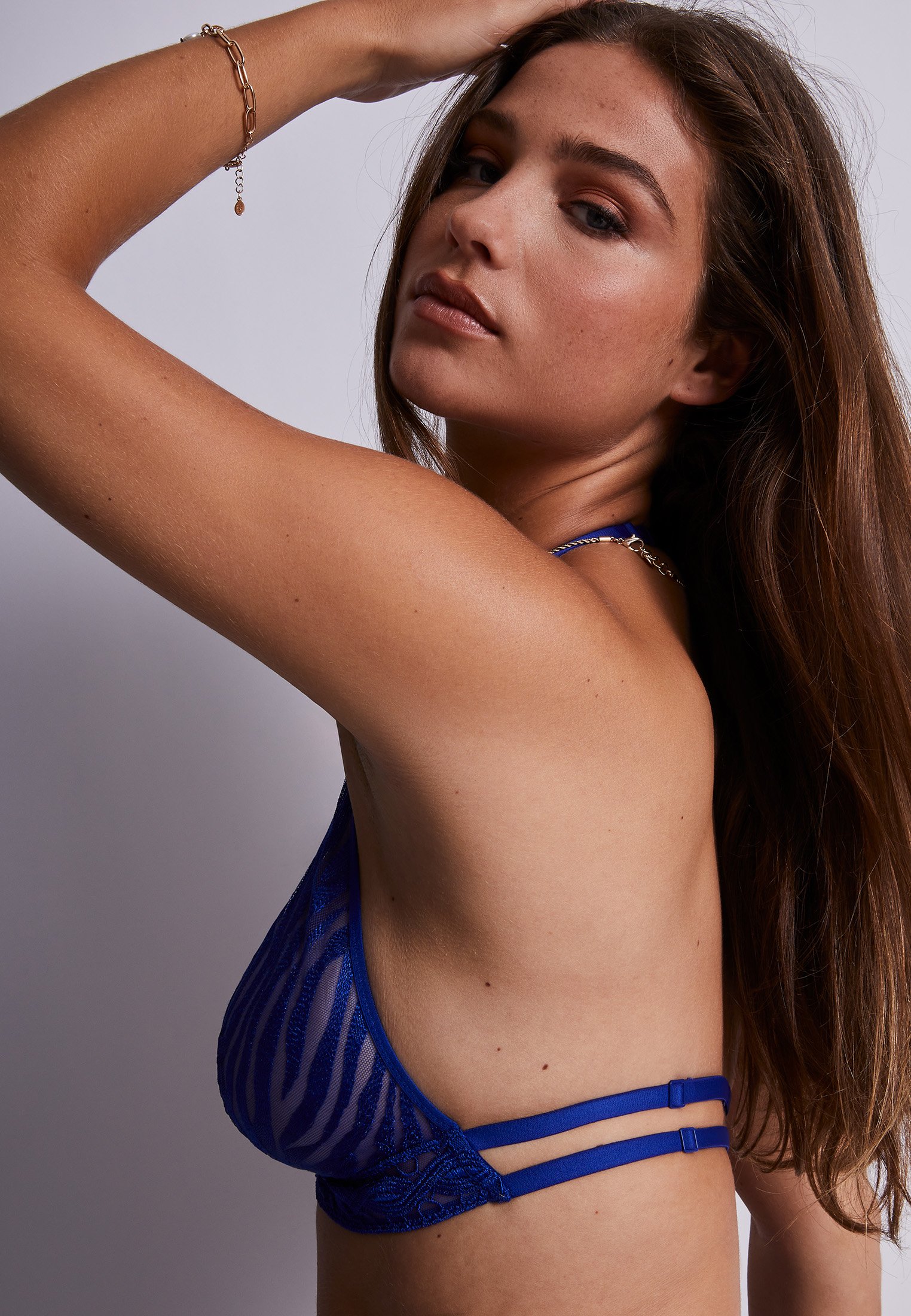 Triangle bralette AUBADE Blue