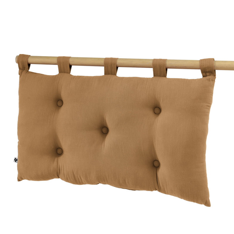 L'effet Papillon - Tête de lit en gaze de coton - Taille Unique - Marron
