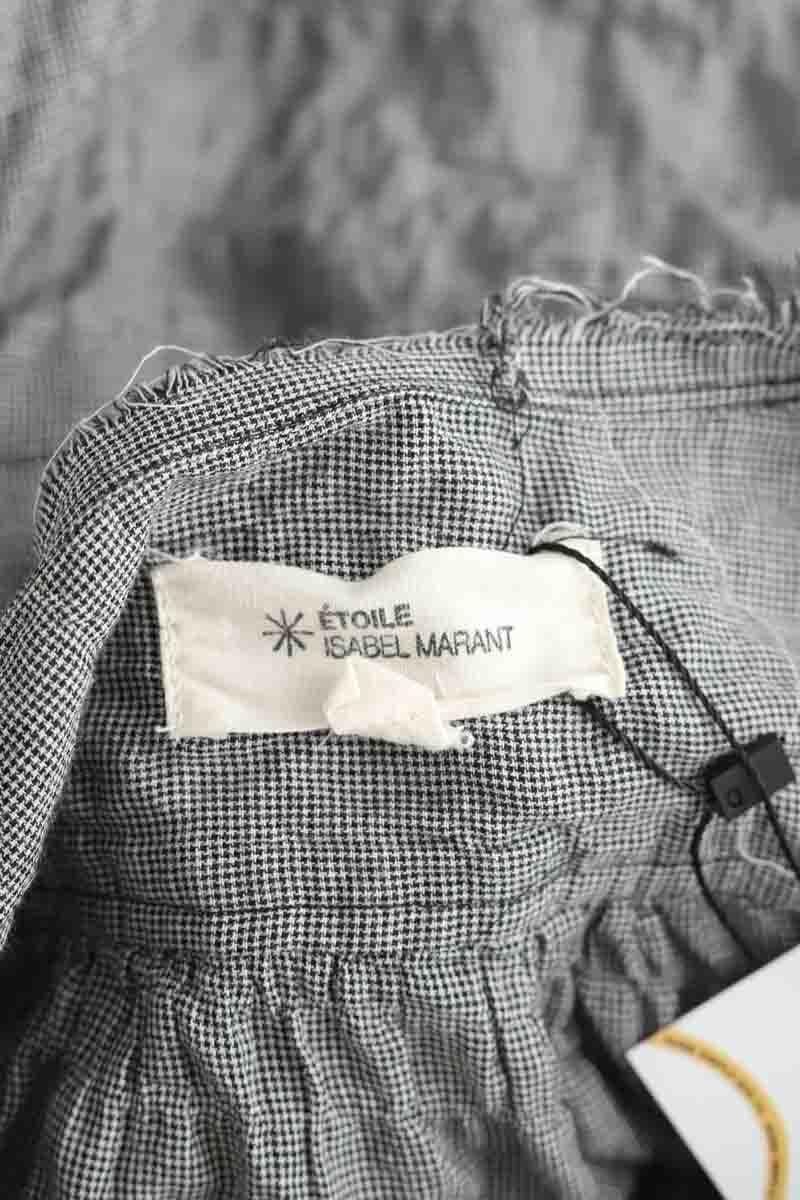 Cotton blouse ISABEL MARANT ÉTOILE - SECONDE MAIN Black