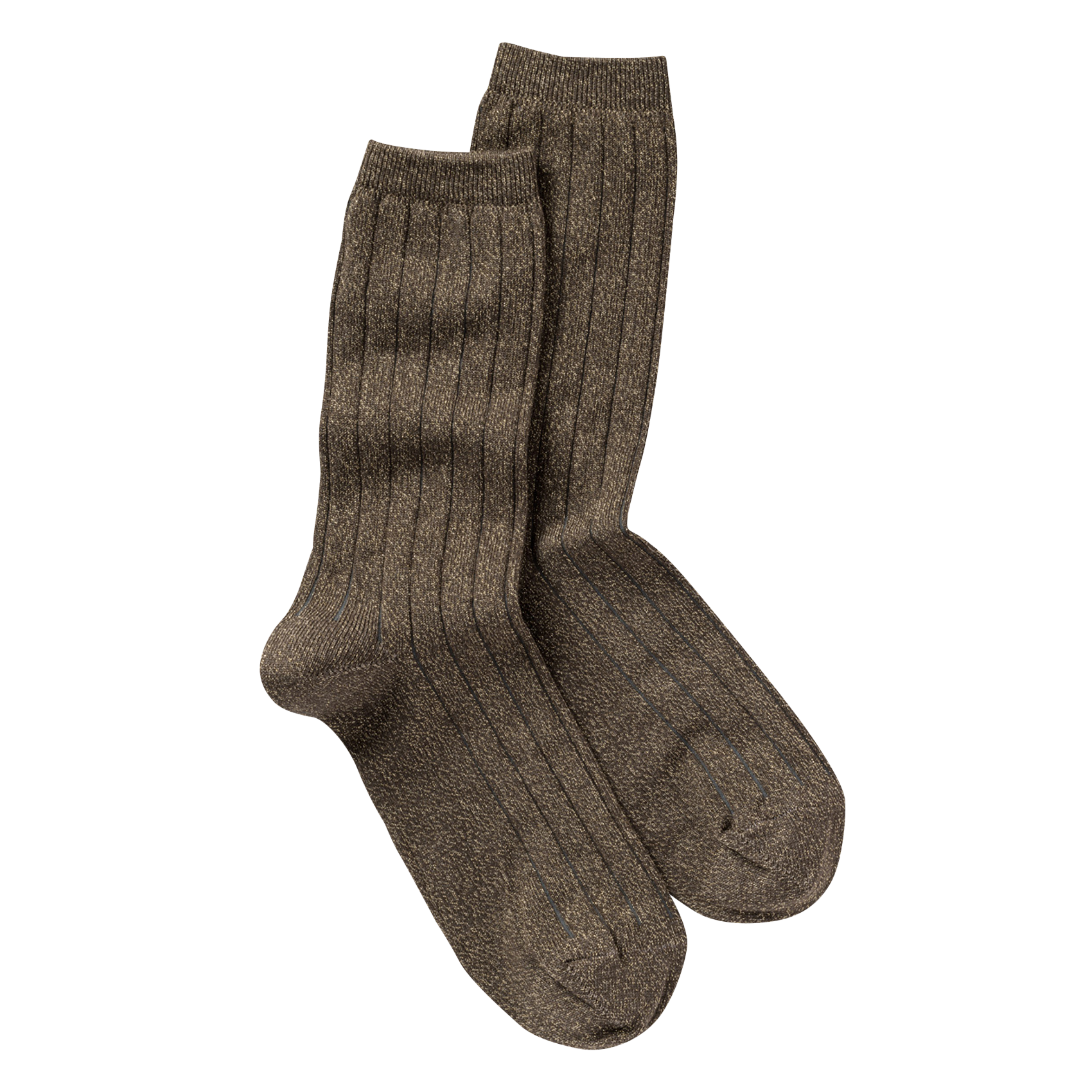 Chaussettes en coton mélangé ROYALTIES Marron